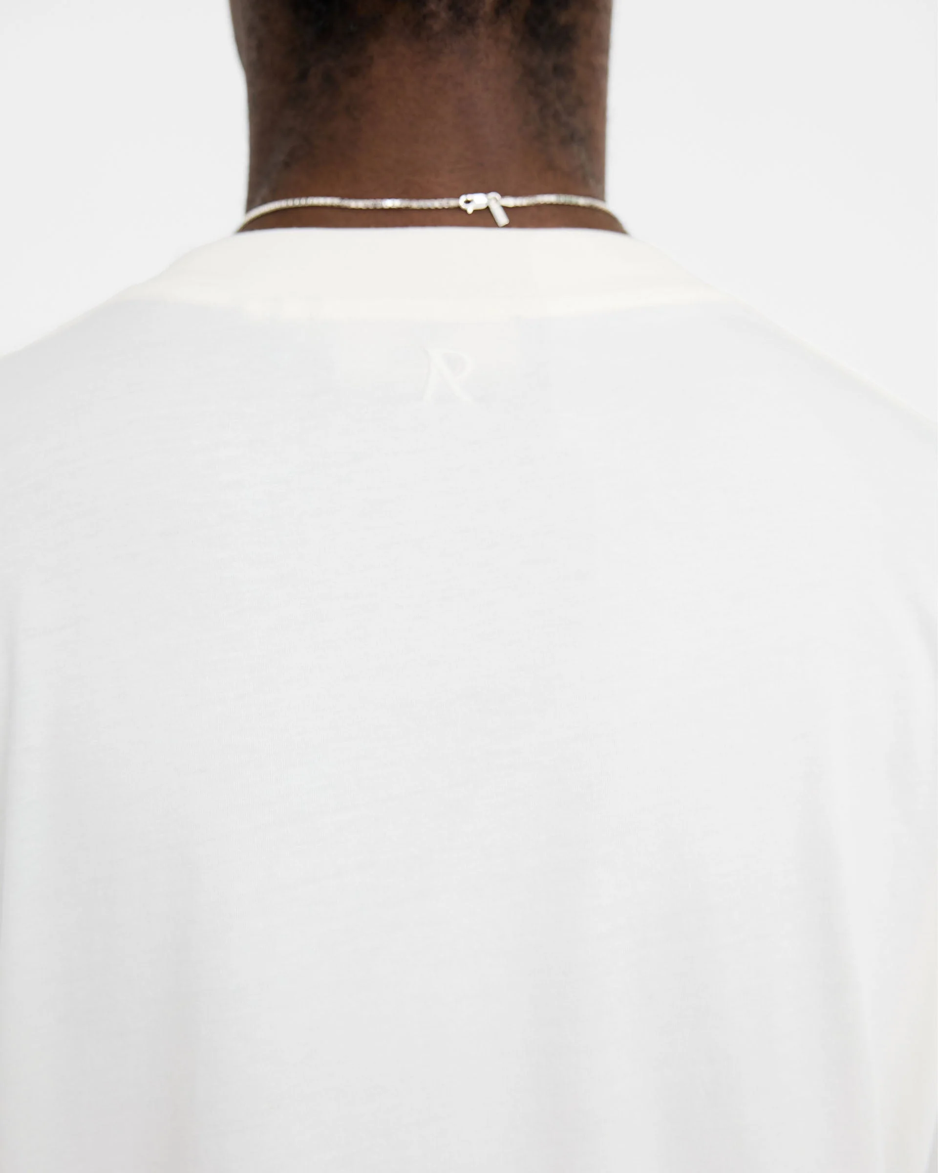 2 x Initial T-Shirt - Flat White - Image 6