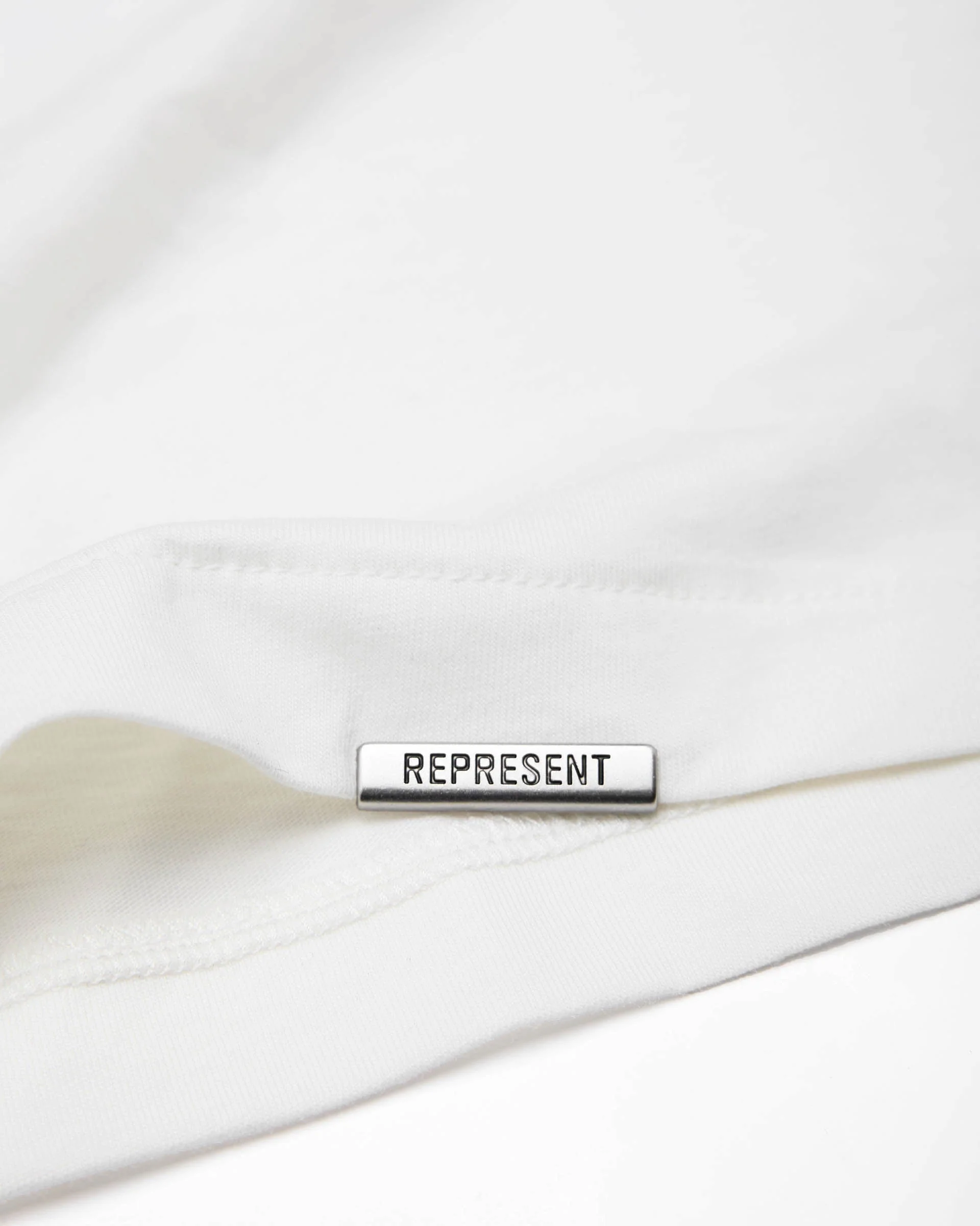 2 x Initial T-Shirt - Flat White & Black - Image 8