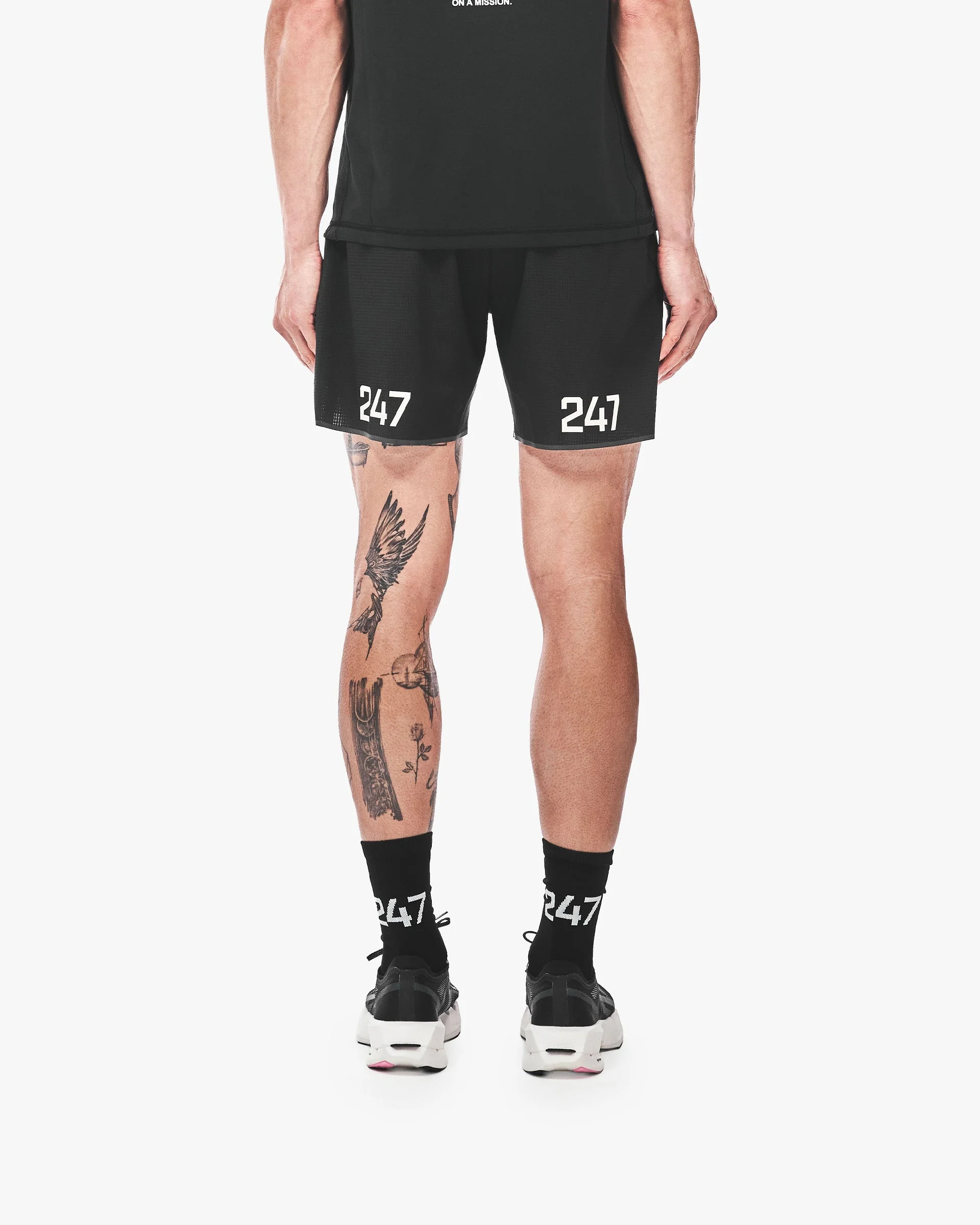 247 Aero Shorts - Jet Black - Image 5