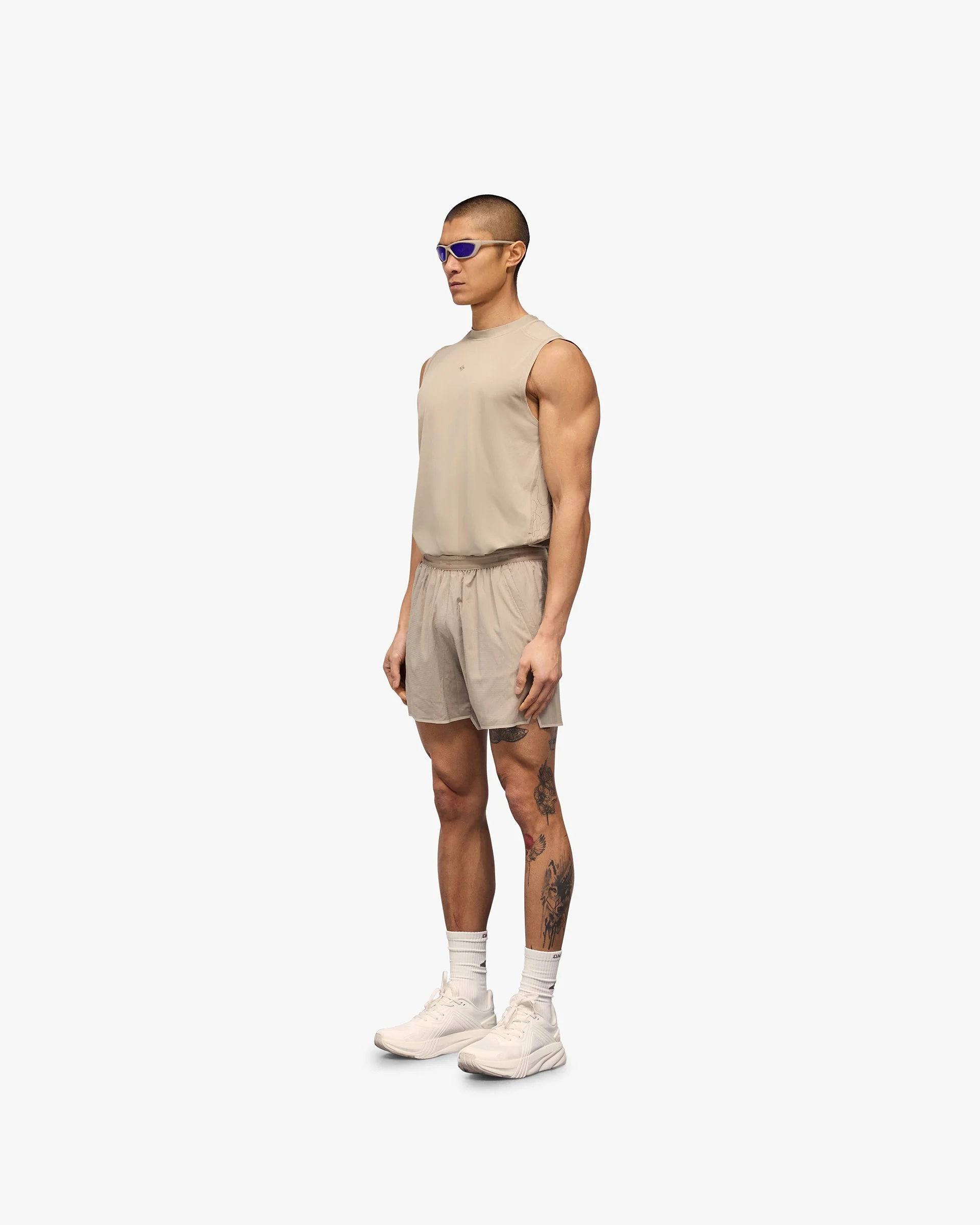 Team 247 Aero Shorts - Pebble - Image 6