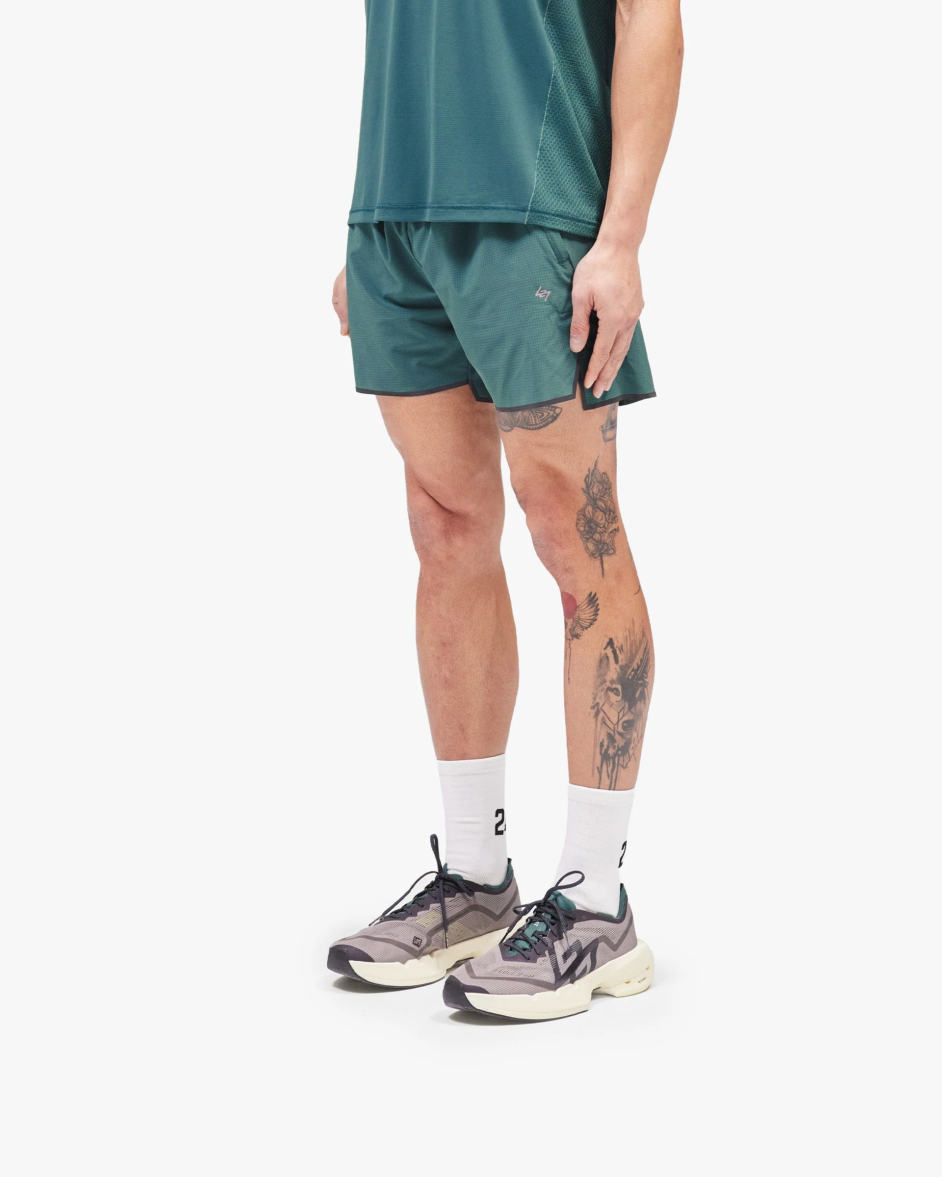 247 Aero Shorts - Teal - Image 4