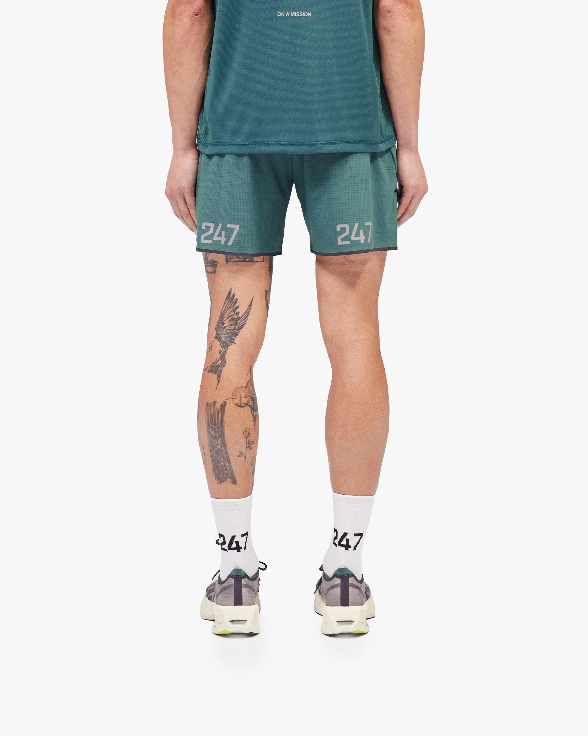 247 Aero Shorts - Teal - Image 5