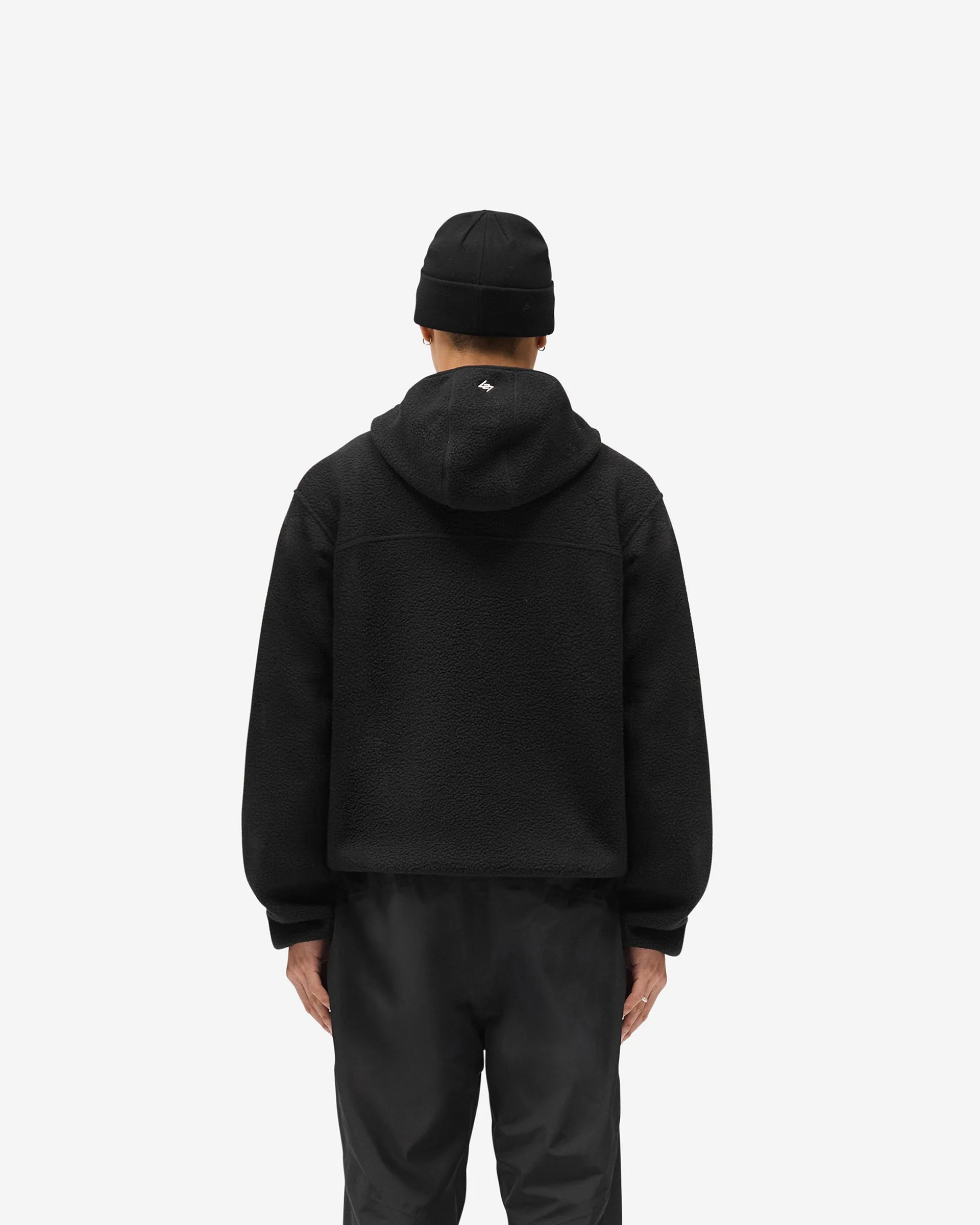 247 Borg Fleece - Black - Image 5