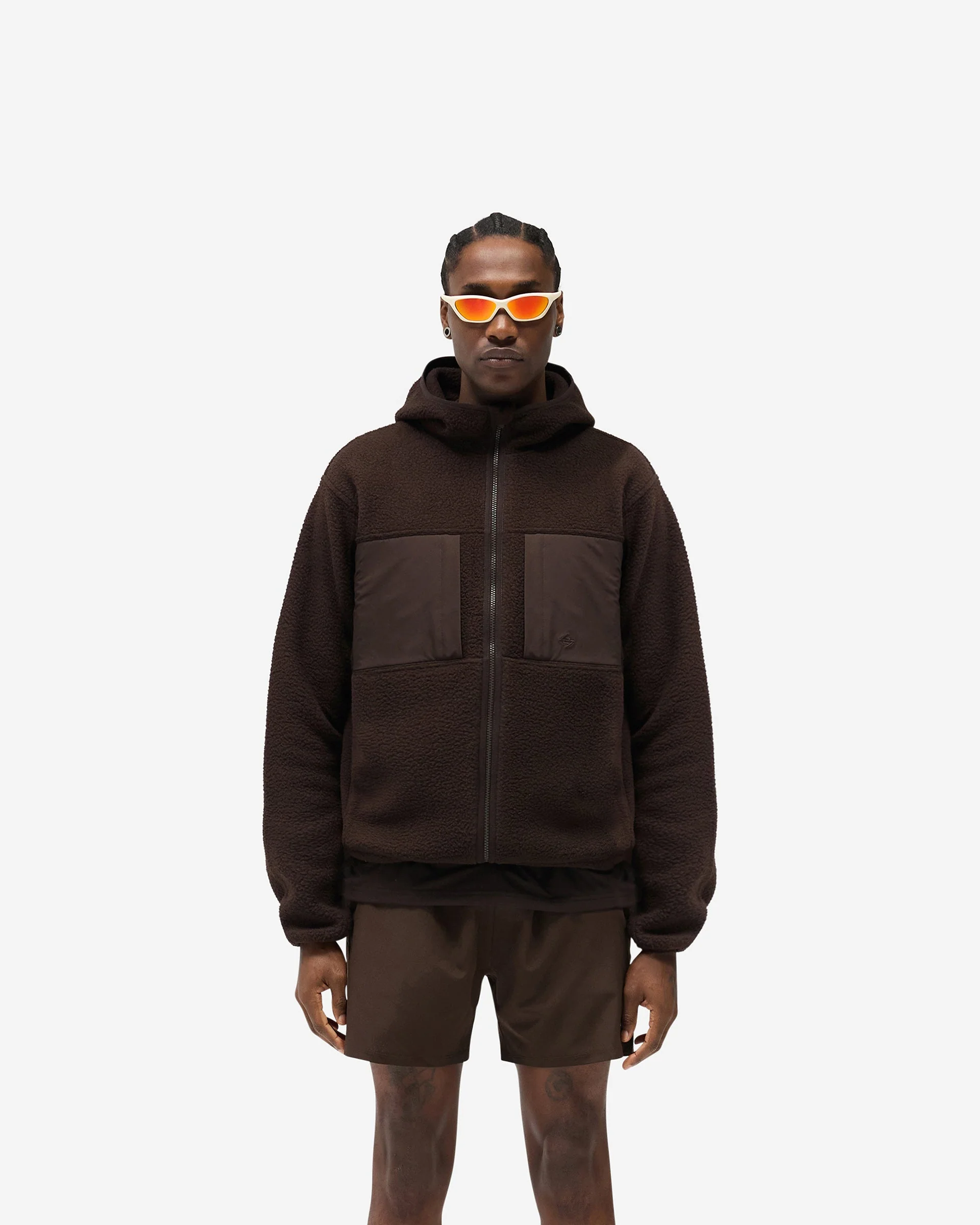 247 Borg Fleece - Chocolate - Image 3