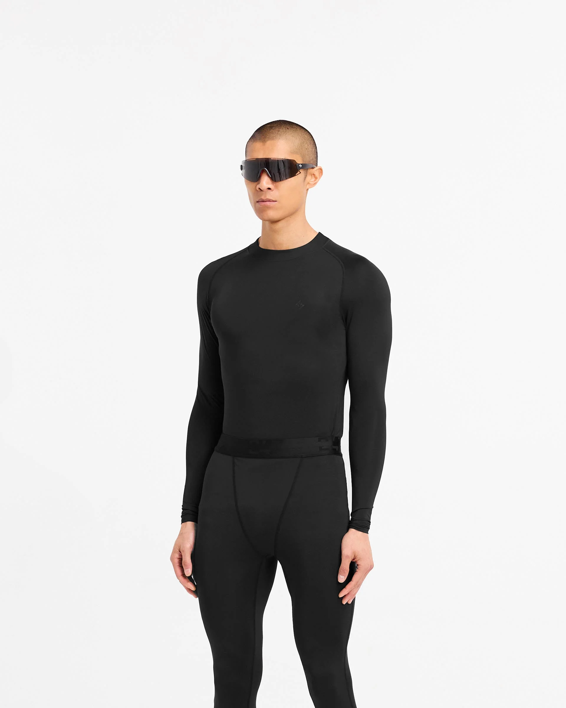 247 Compound Long Sleeve T-Shirt - Black - Image 2