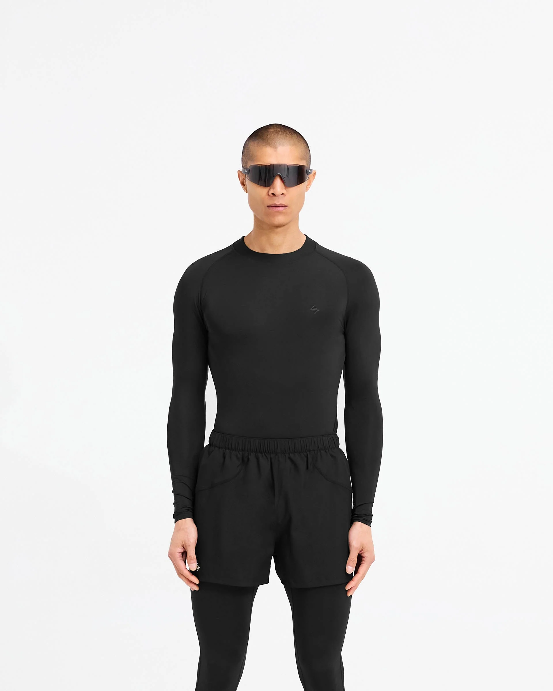 247 Compound Long Sleeve T-Shirt - Black - Image 3