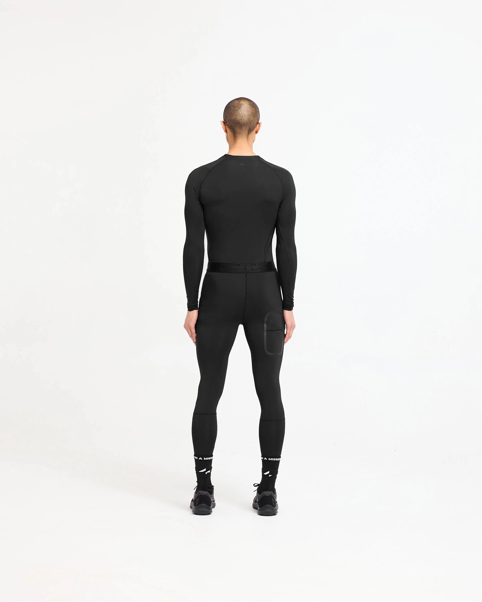 247 Compound Long Sleeve T-Shirt - Black - Image 7
