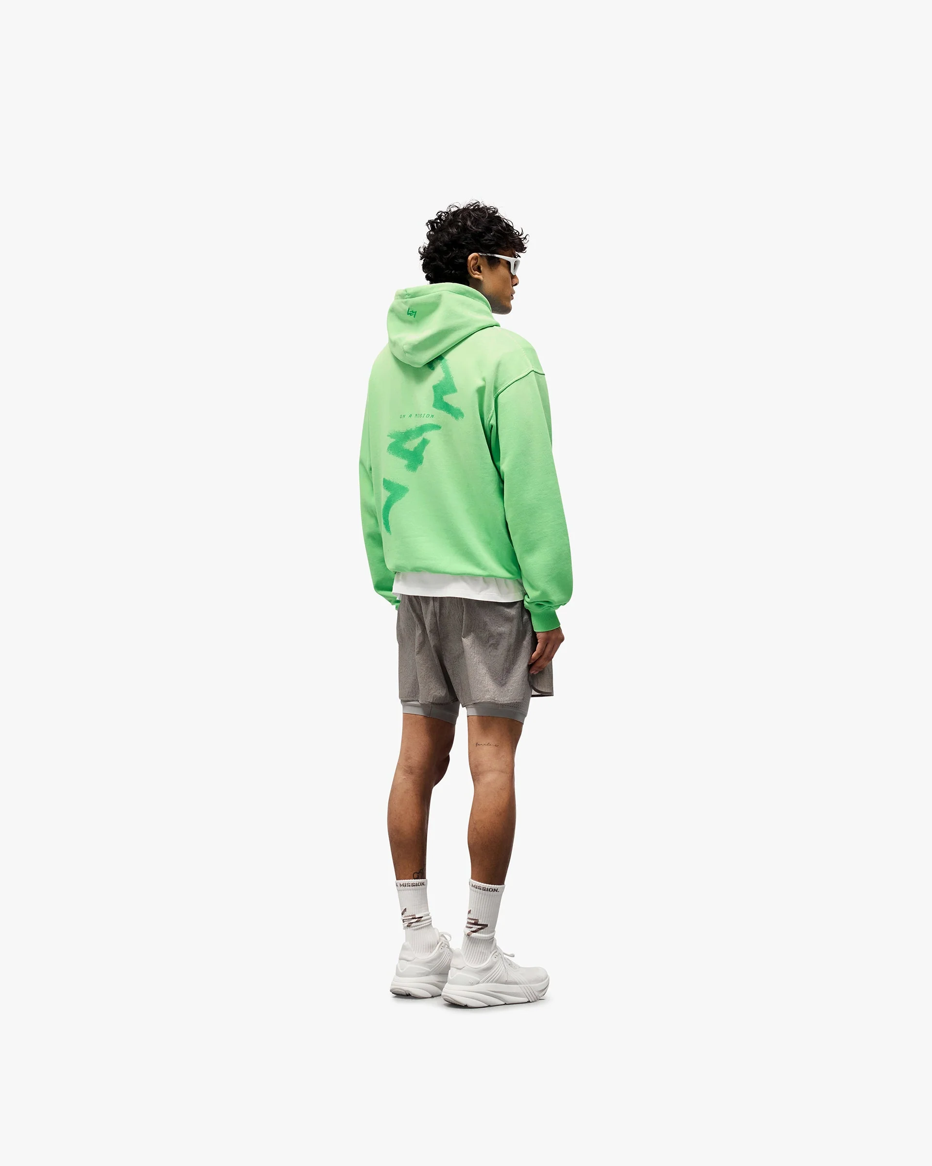 247 Contour 2-In-1 Run Shorts - Titanium - Image 7