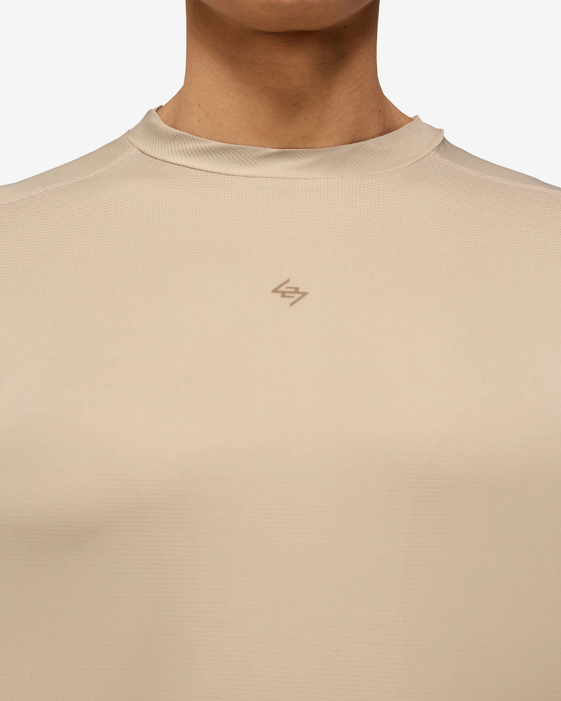 247 Contour Run T-Shirt - Pebble - Image 6