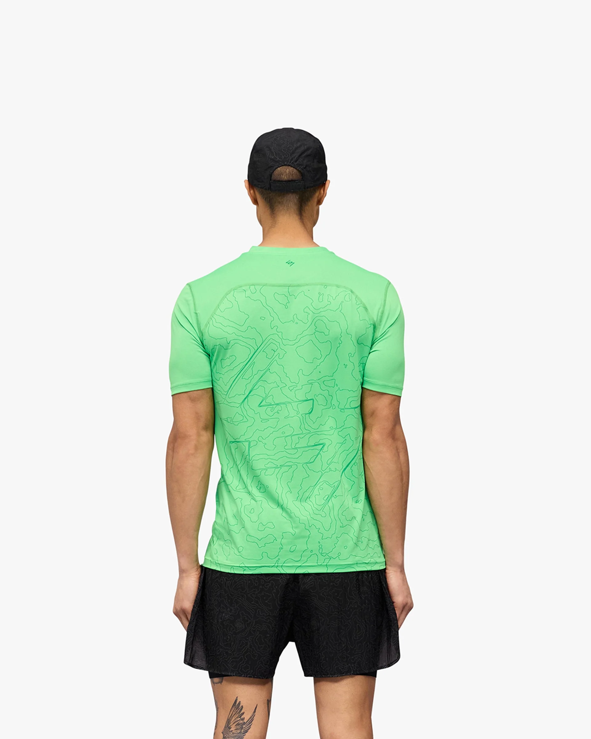 247 Contour Run T-Shirt - Speed Green - Image 5