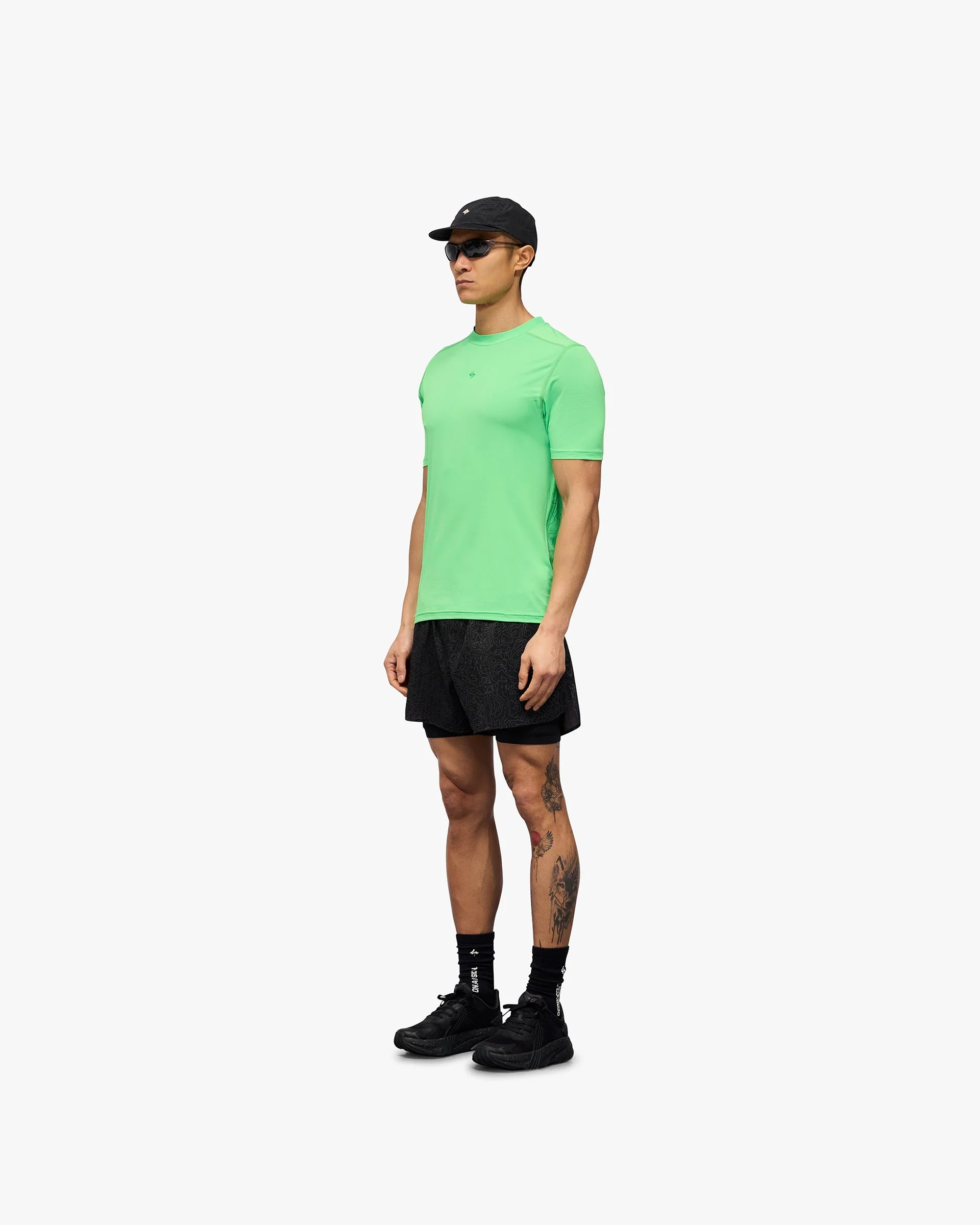 247 Contour Run T-Shirt - Speed Green - Image 7