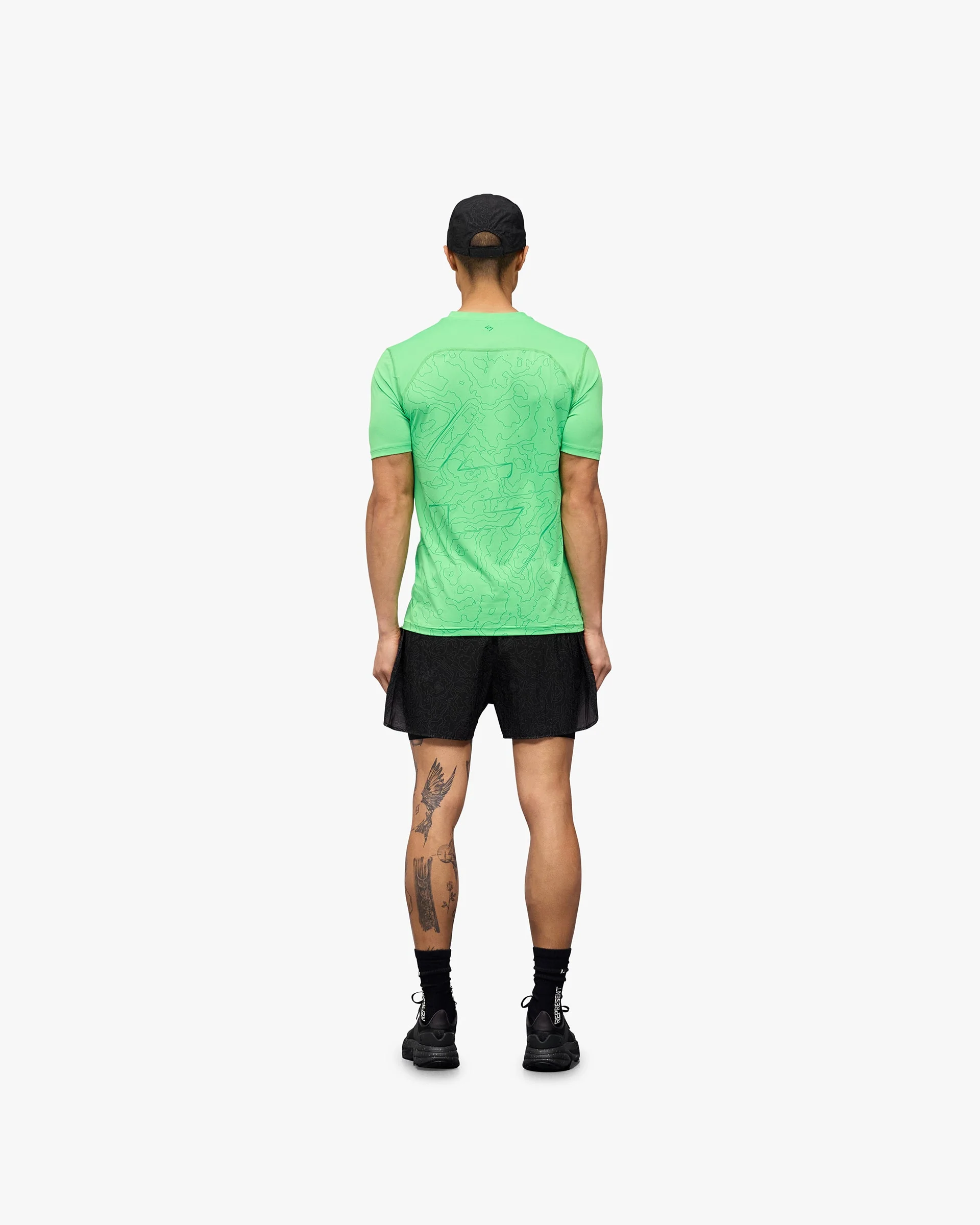 247 Contour Run T-Shirt - Speed Green - Image 8