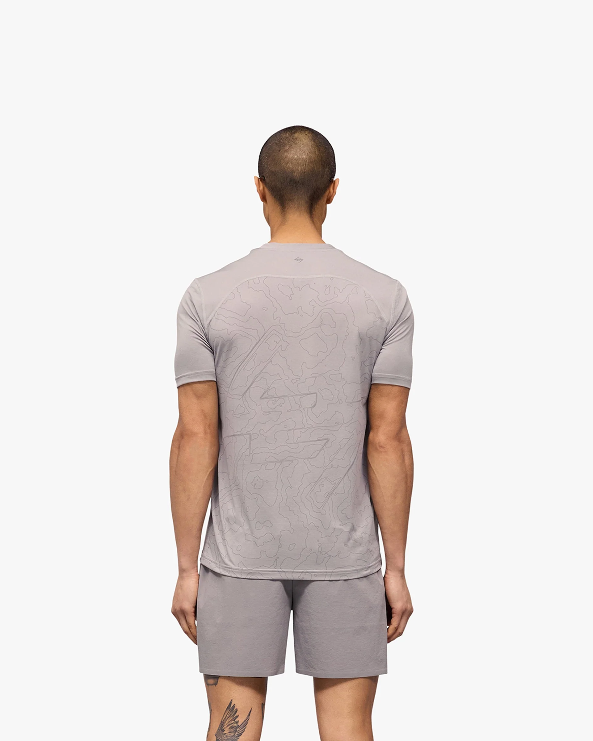 247 Contour Run T-Shirt - Titanium - Image 5
