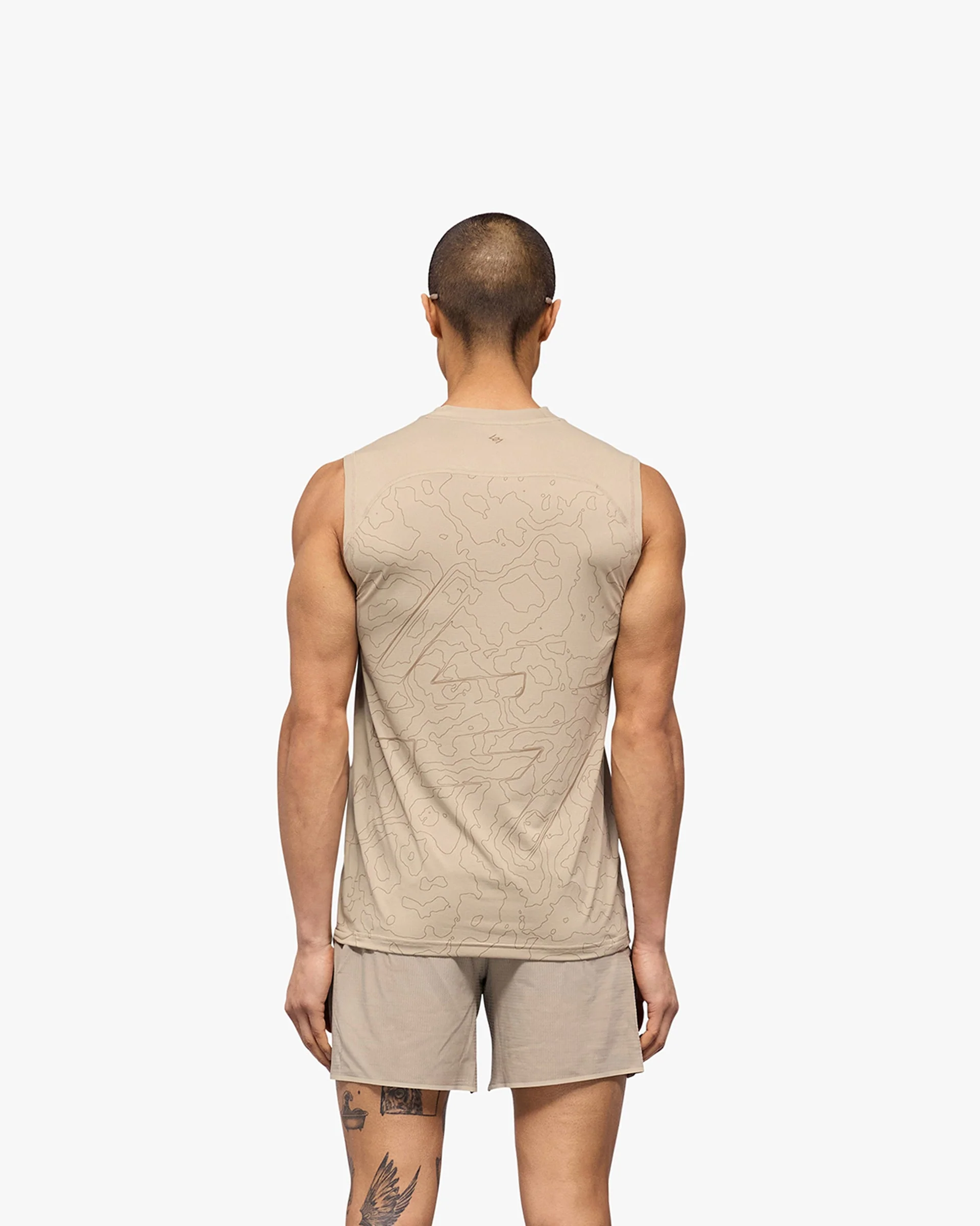 247 Contour Run Tank - Pebble - Image 5