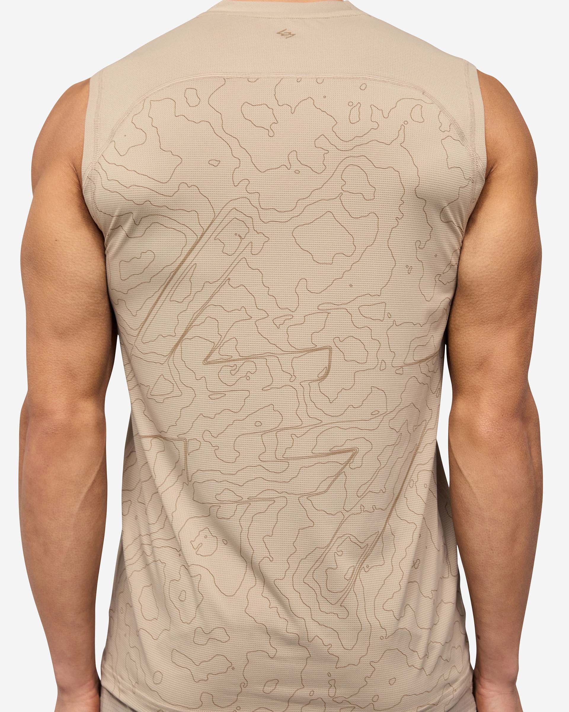247 Contour Run Tank - Pebble - Image 6