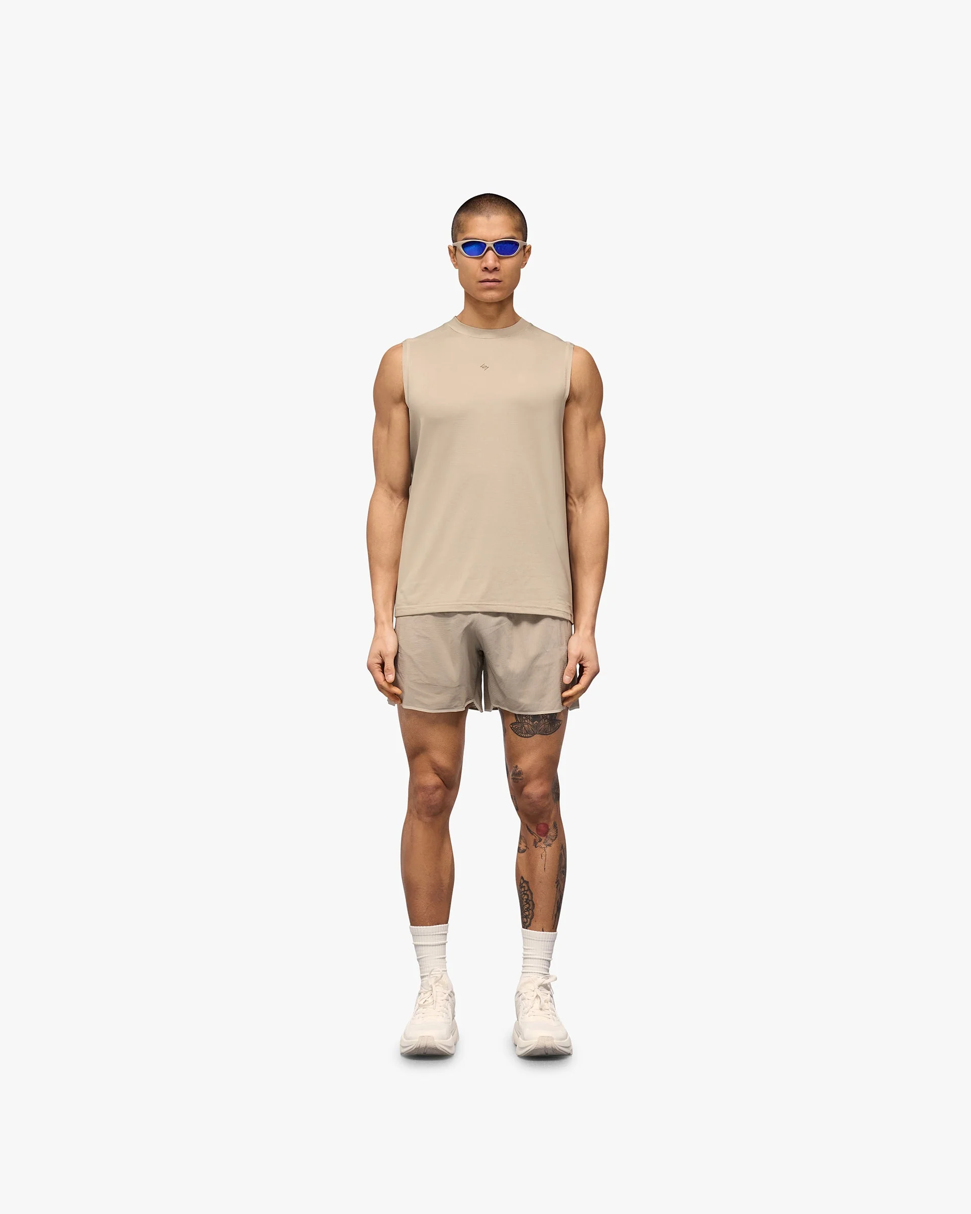 247 Contour Run Tank - Pebble - Image 8