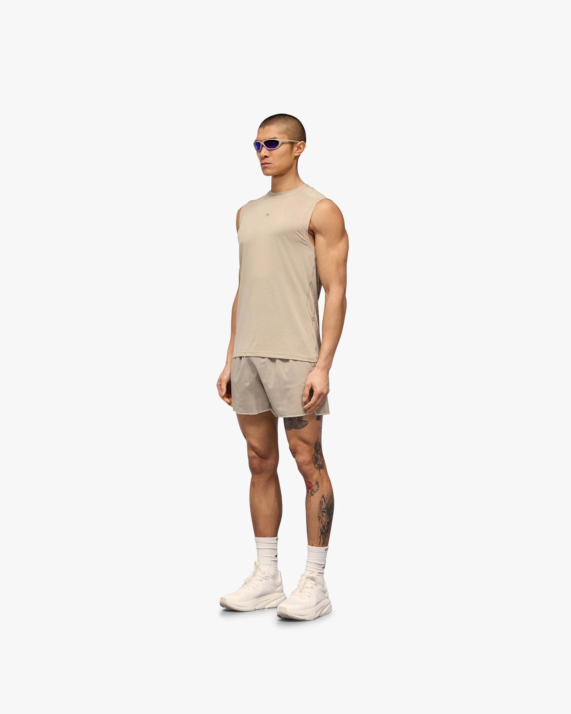 247 Contour Run Tank - Pebble - Image 9
