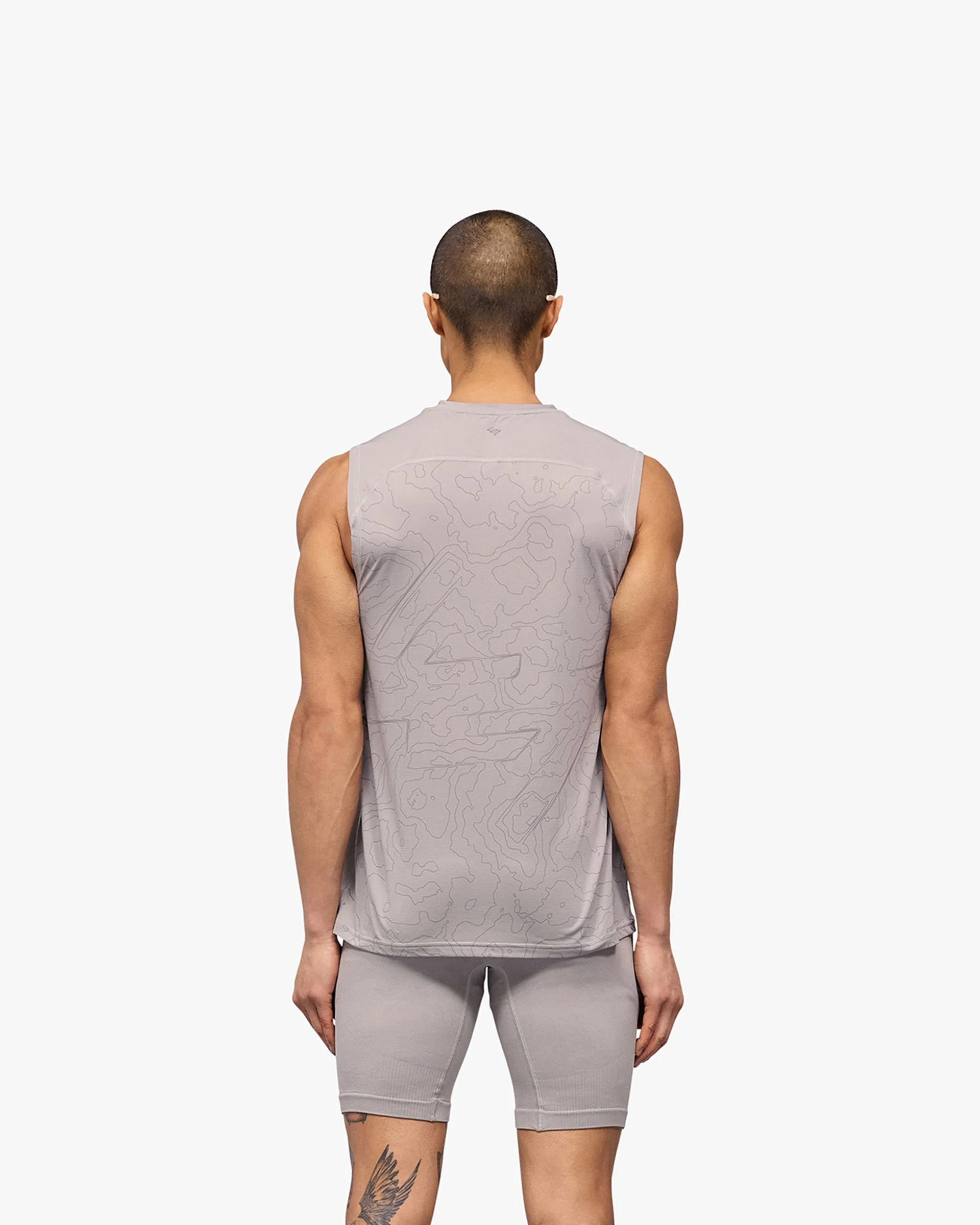 247 Contour Run Tank - Titanium - Image 5
