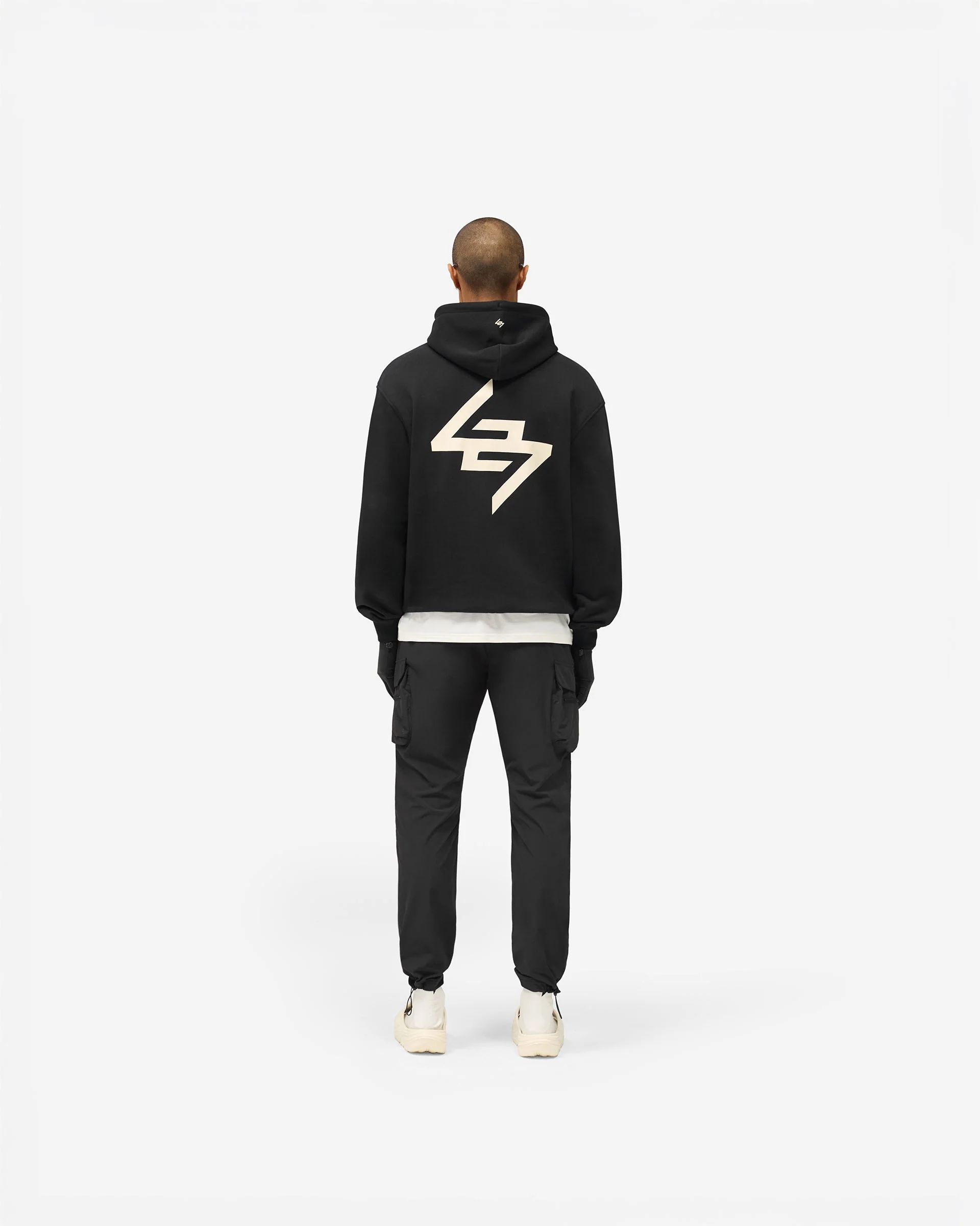 247 DNA Graphic Hoodie - Jet Black - Image 8