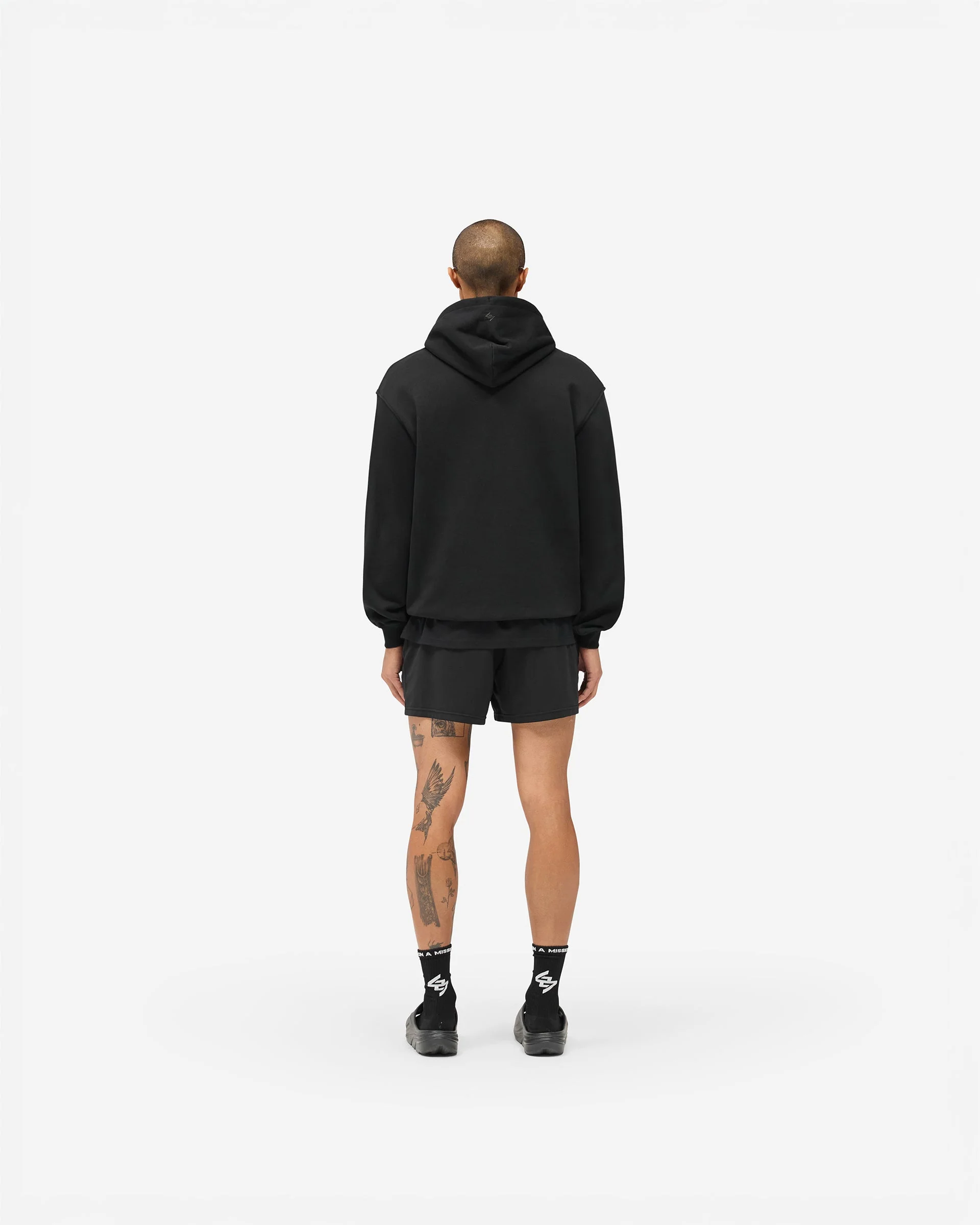 247 DNA Hoodie - Jet Black - Image 8