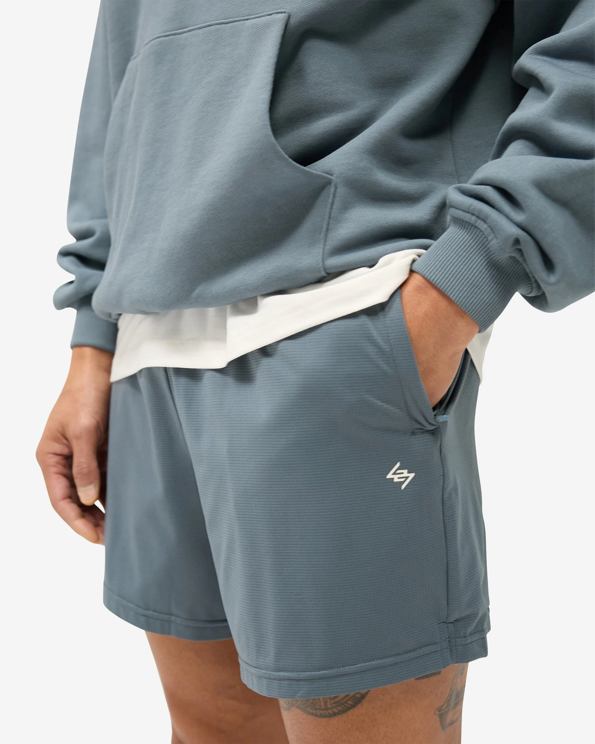 247 DNA Mesh Short - Dusky Navy - Image 5