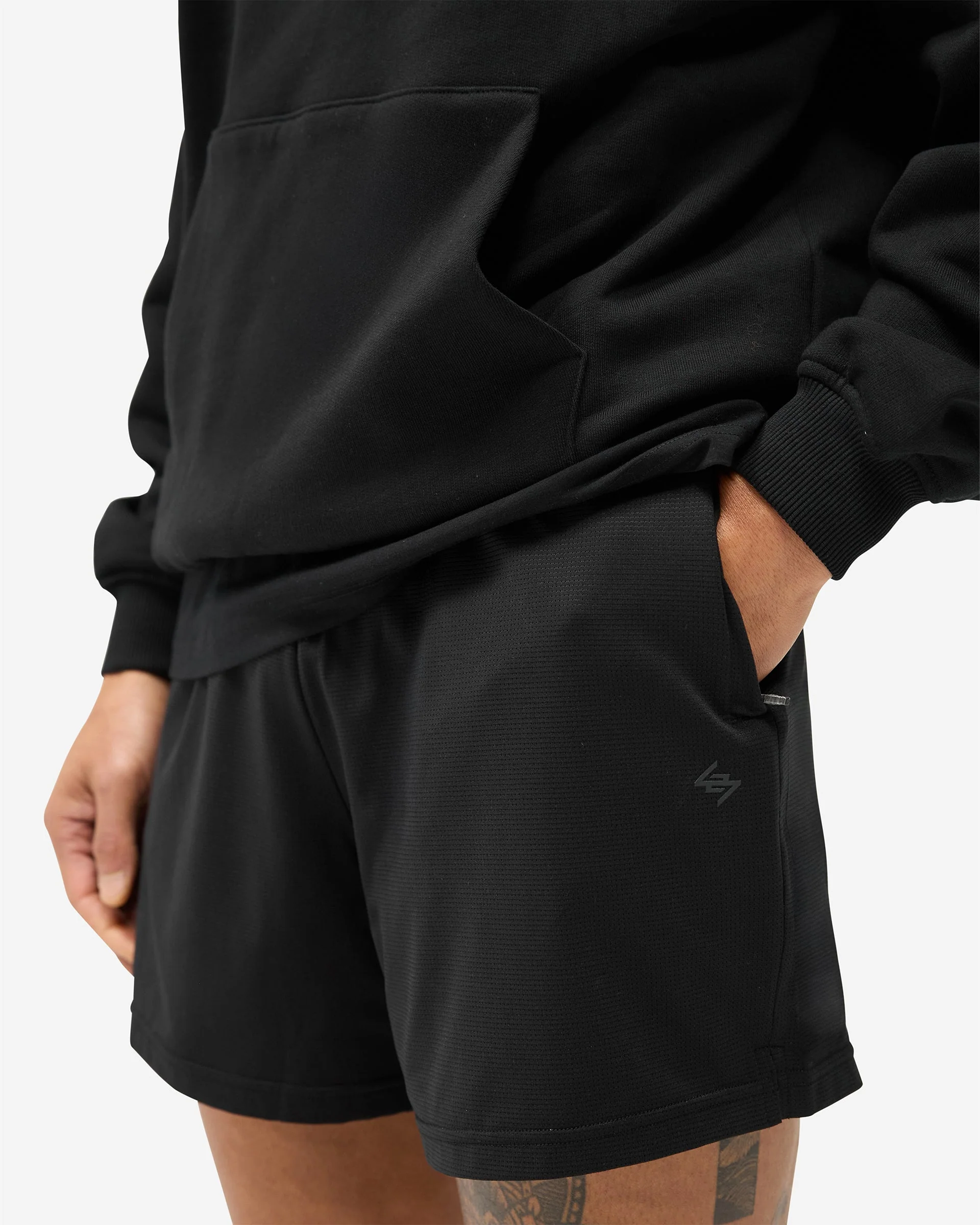 247 DNA Mesh Short - Jet Black - Image 5