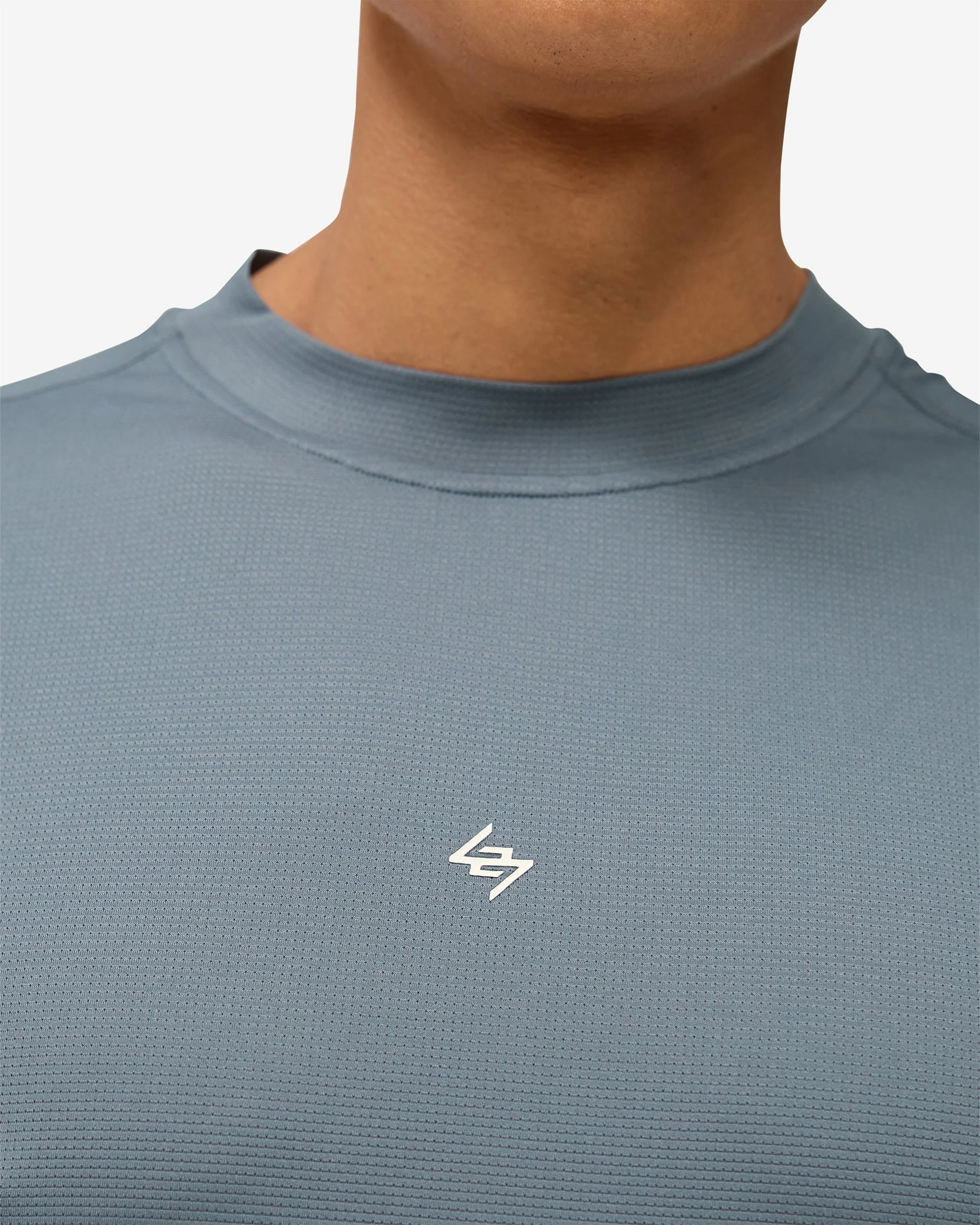 247 DNA Mesh T-Shirt - Dusky Navy - Image 5