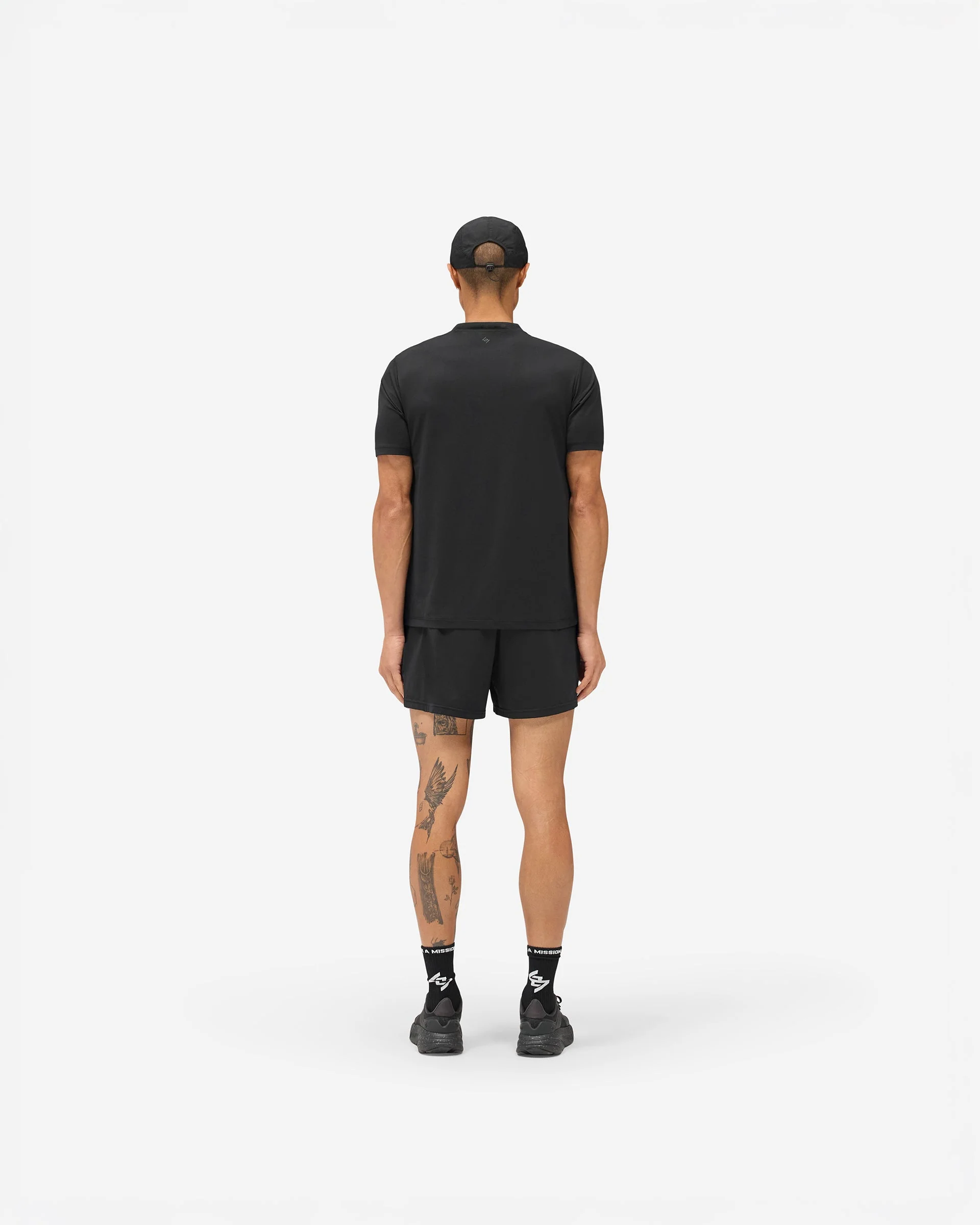 247 DNA Mesh T-Shirt - Jet Black - Image 10