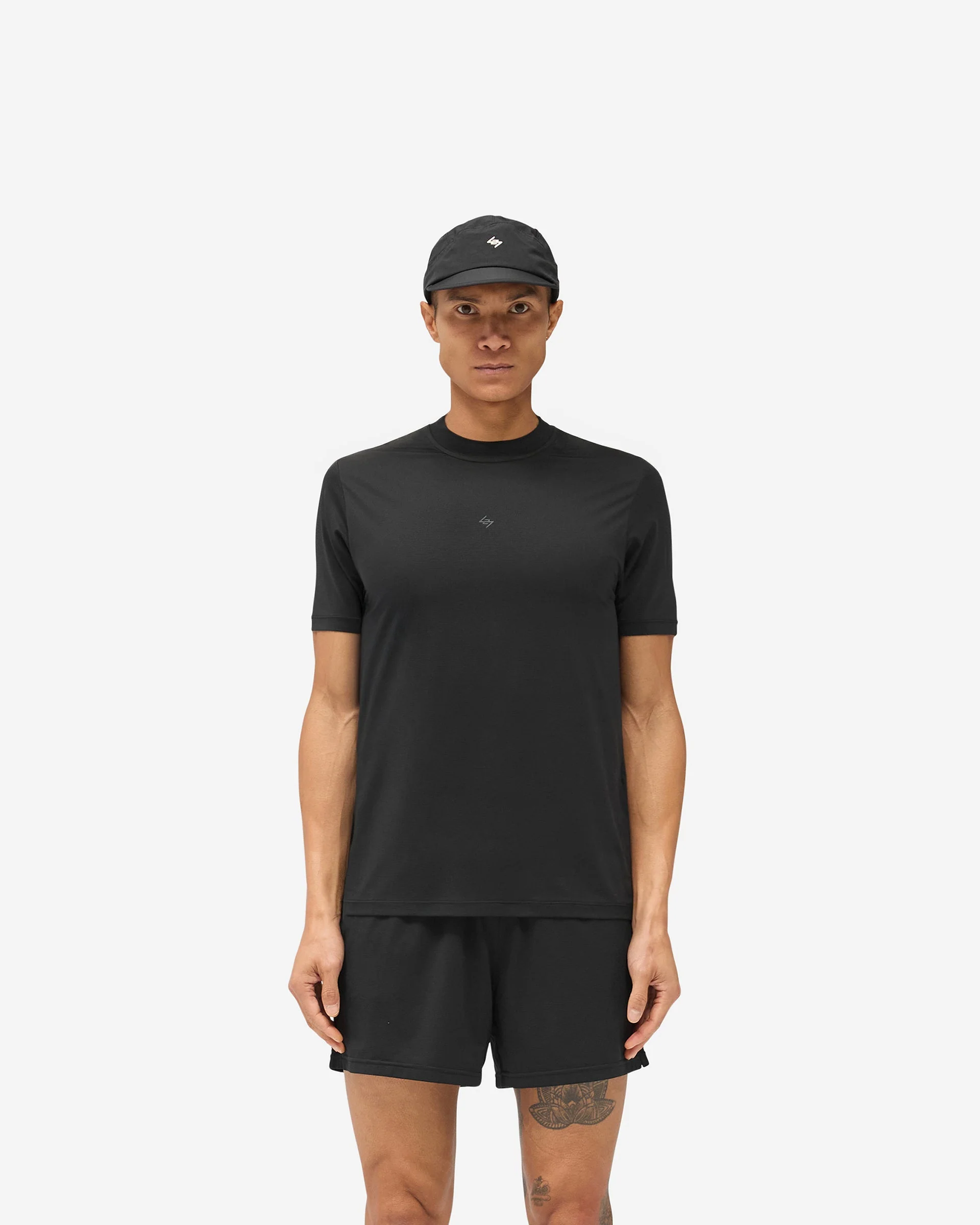 247 DNA Mesh T-Shirt - Jet Black - Image 3