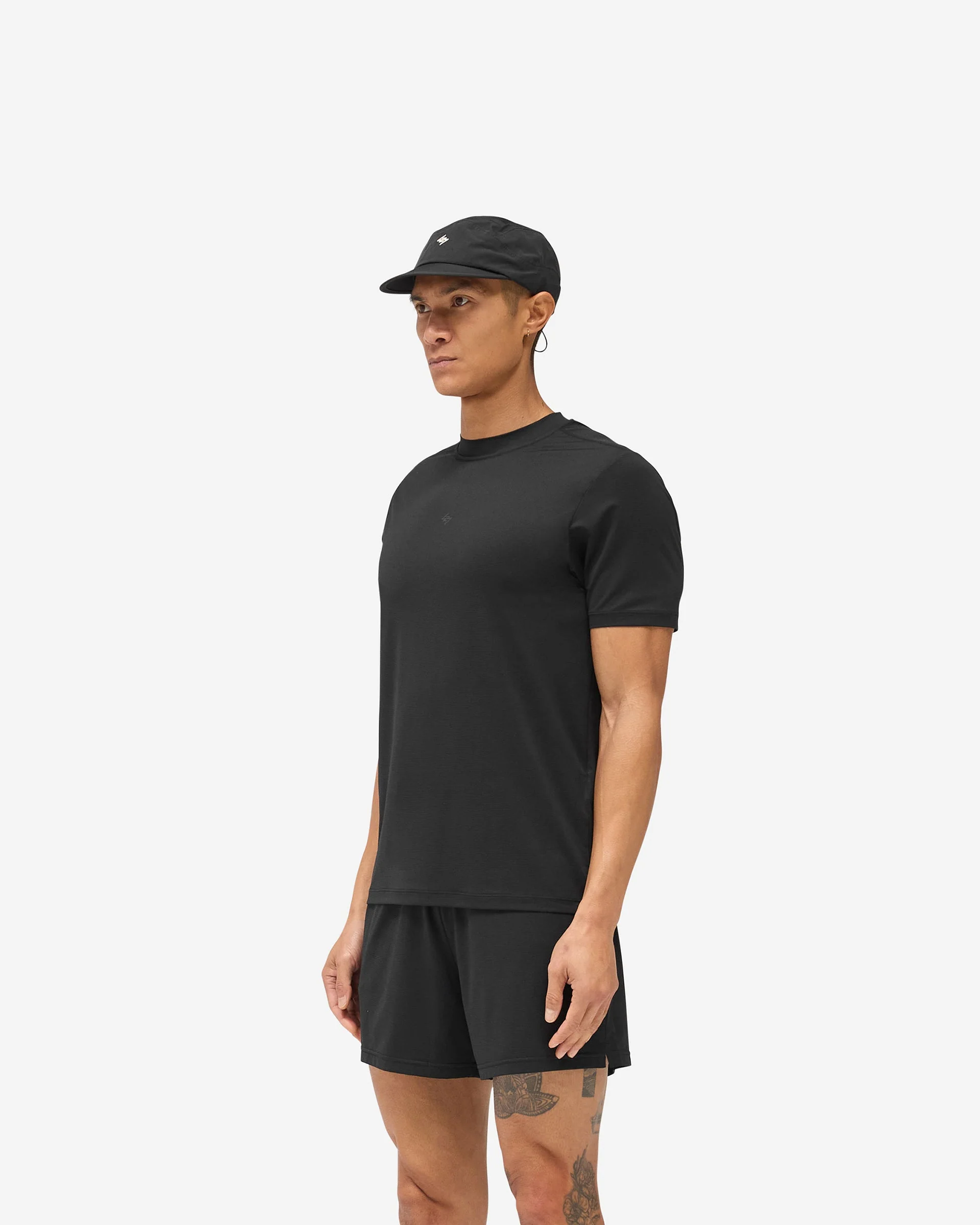 247 DNA Mesh T-Shirt - Jet Black - Image 4