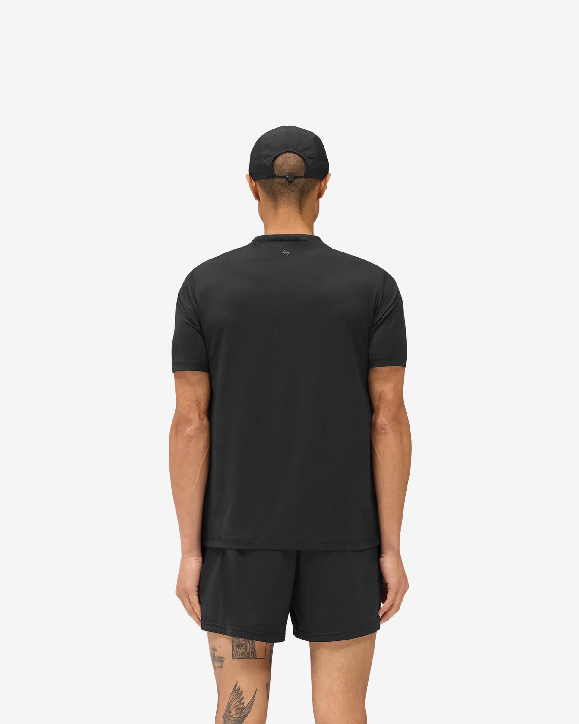 247 DNA Mesh T-Shirt - Jet Black - Image 5
