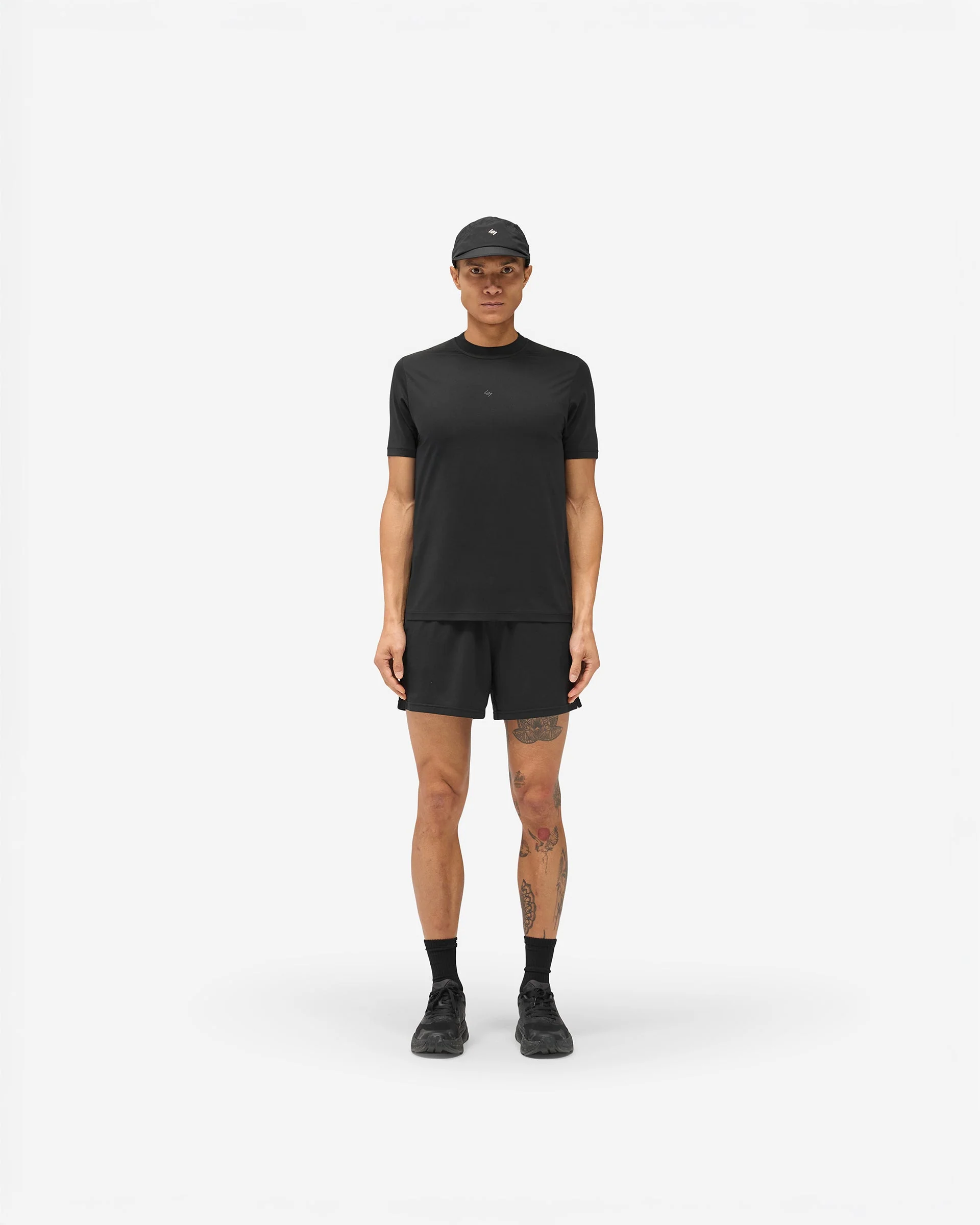 247 DNA Mesh T-Shirt - Jet Black - Image 8
