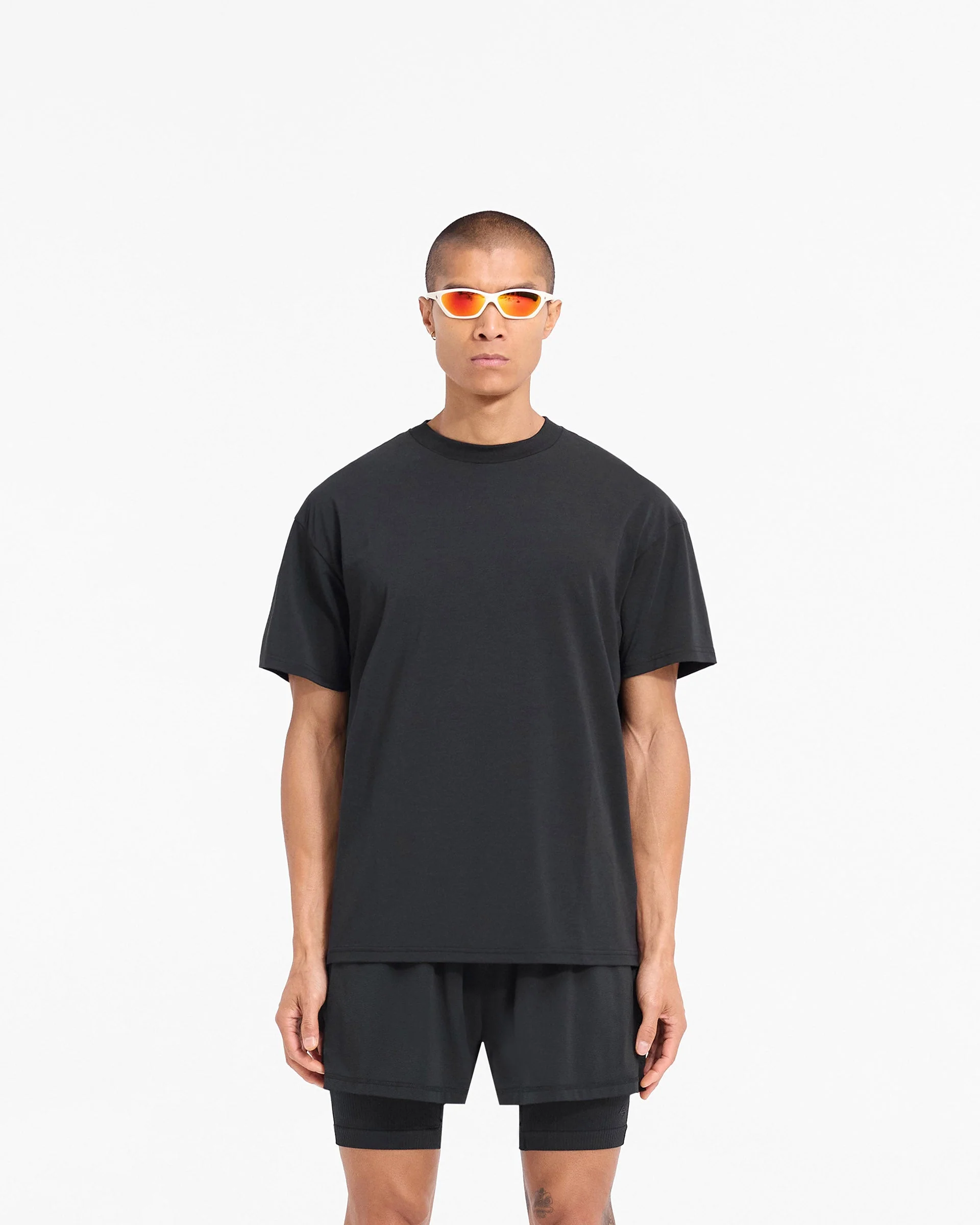 247 DNA Oversized T-Shirt - Black - Image 3
