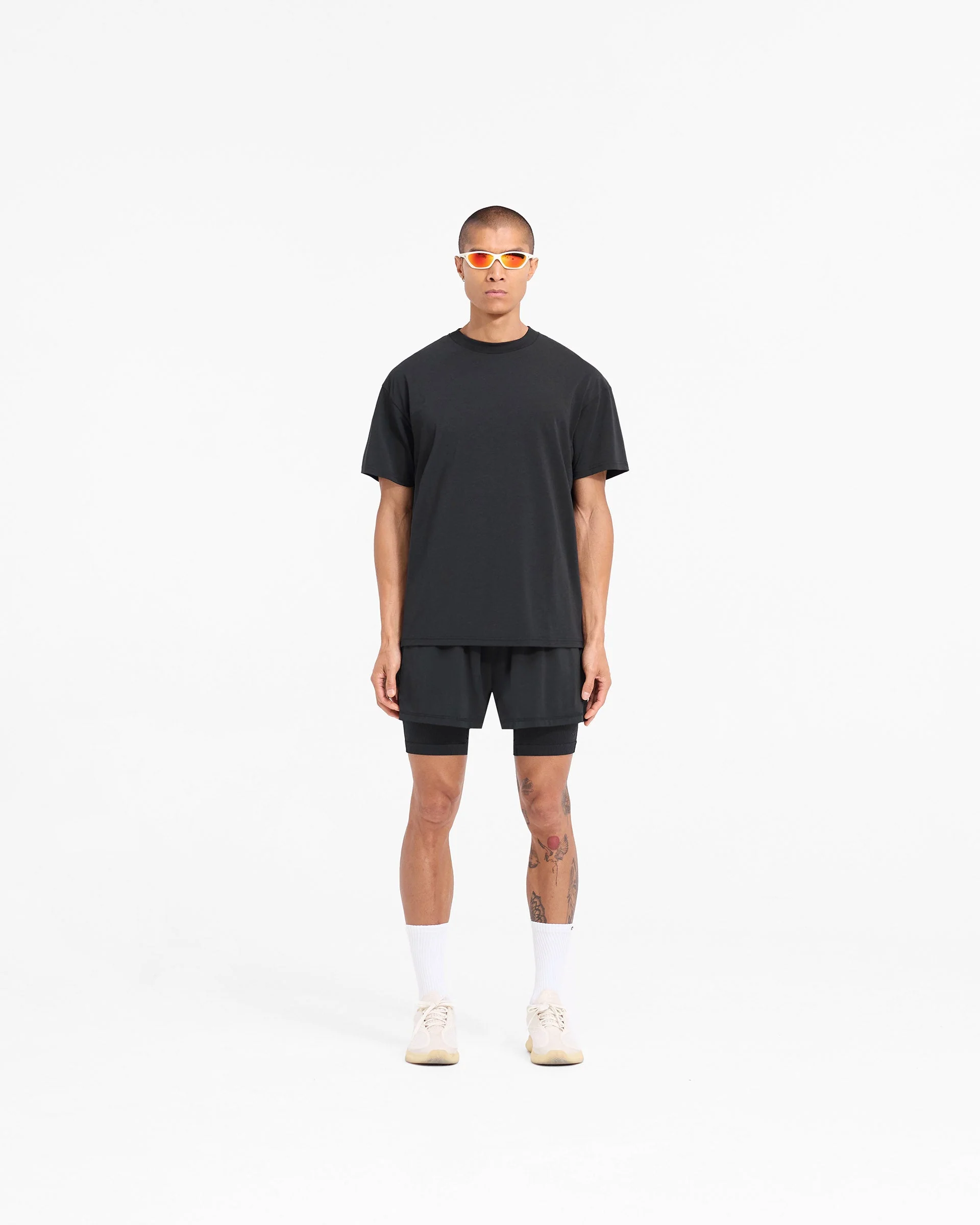 247 DNA Oversized T-Shirt - Black - Image 6