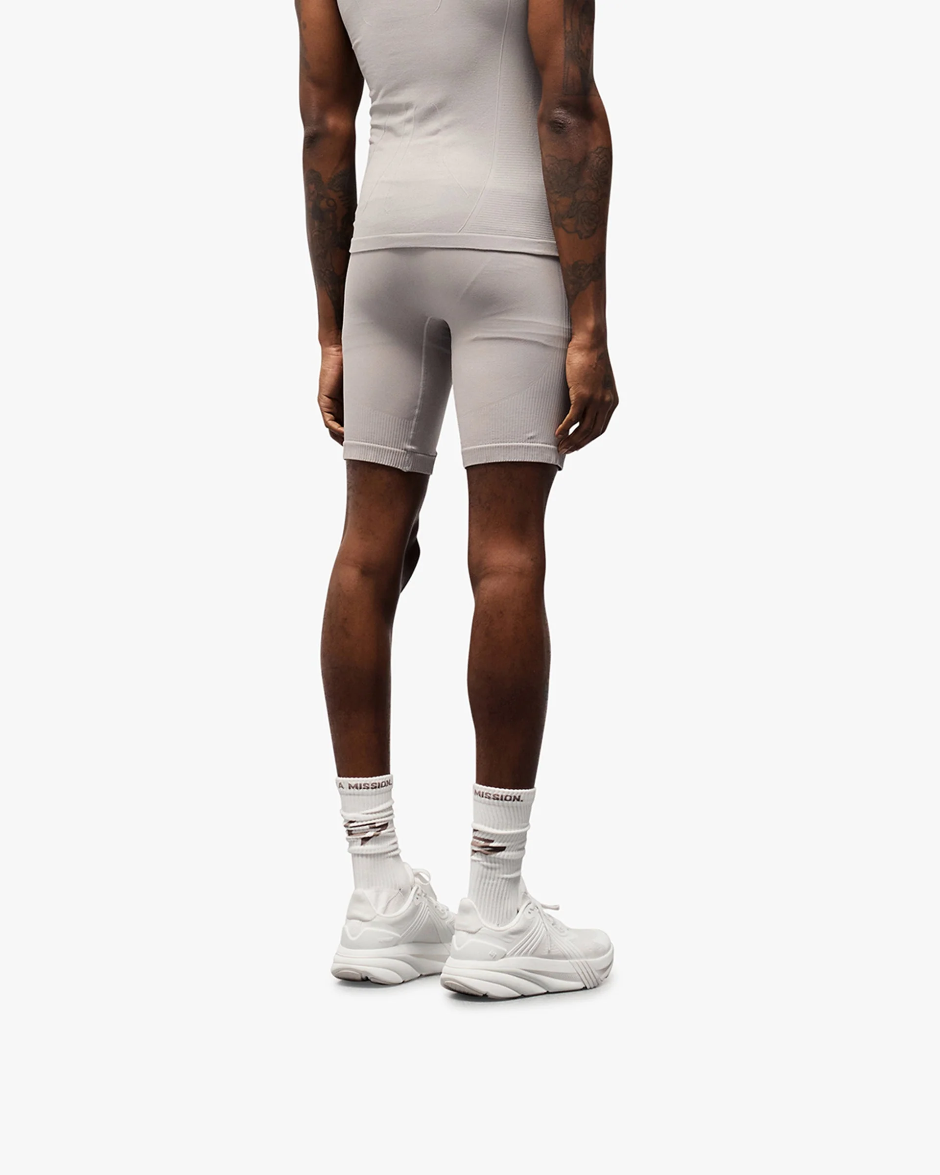 247 DNA Seamless Shorts - Titanium - Image 4