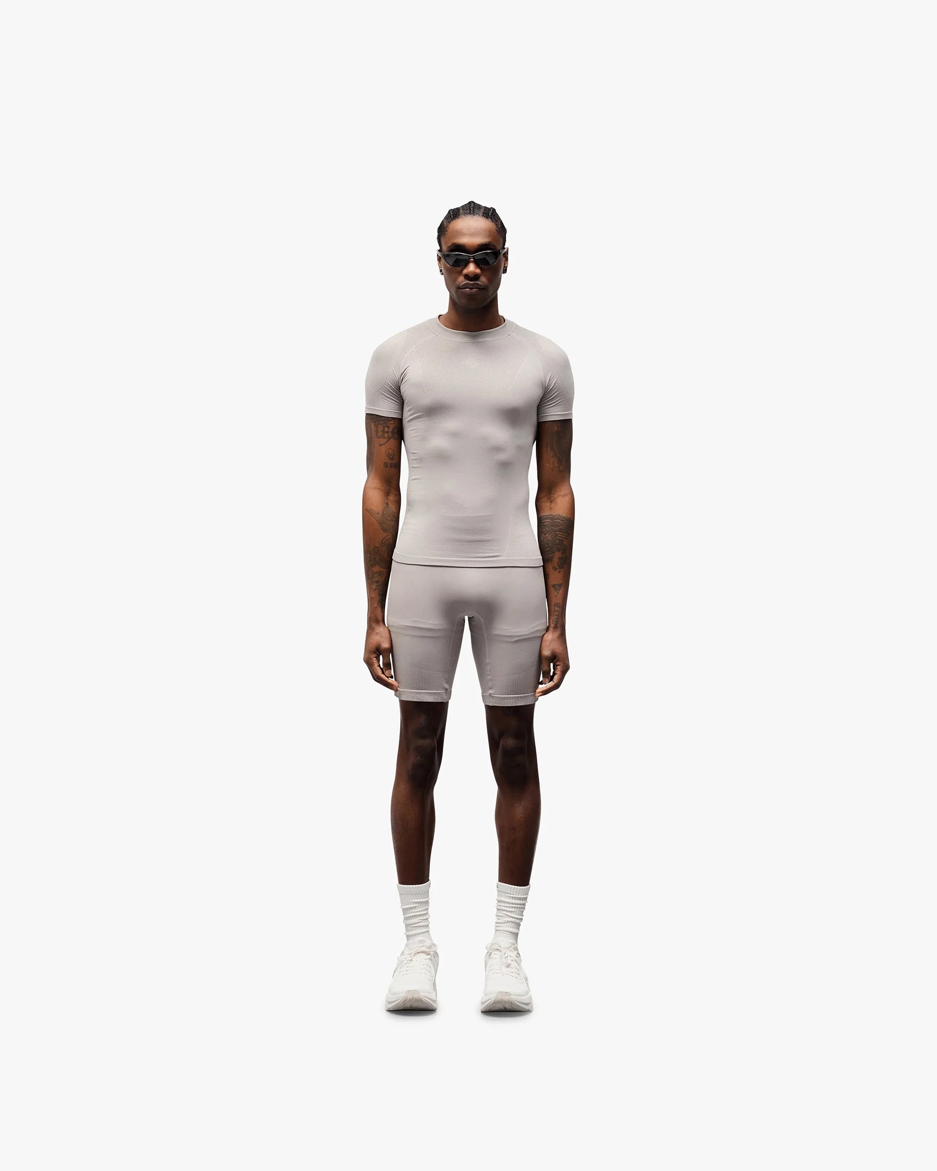 247 DNA Seamless Shorts - Titanium - Image 5