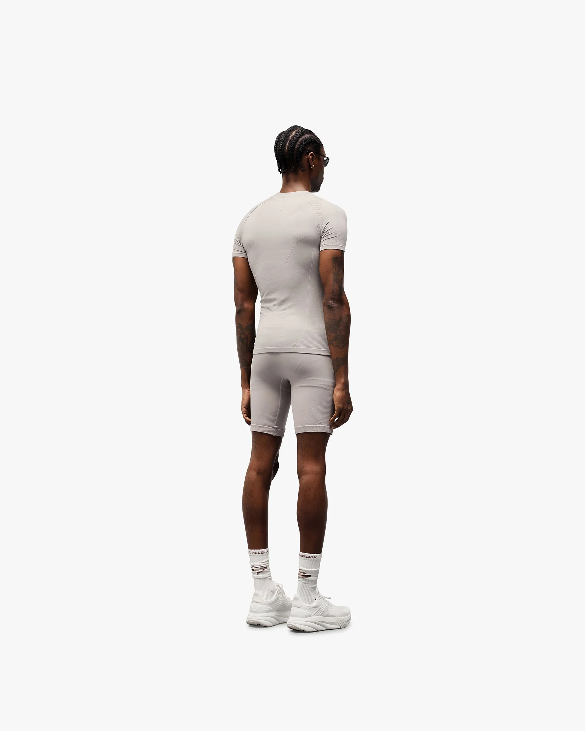 247 DNA Seamless Shorts - Titanium - Image 7