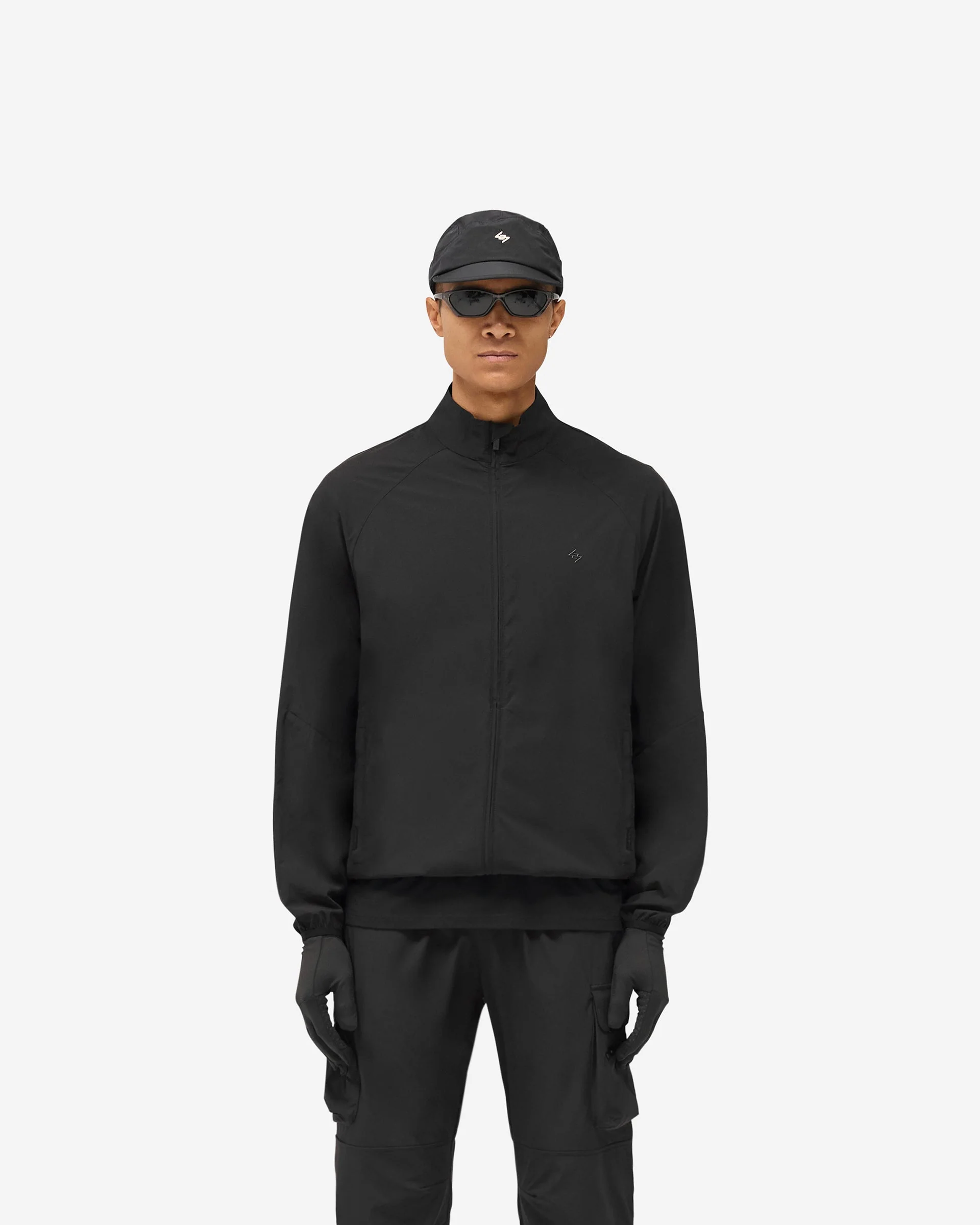 247 DNA Track Jacket - Jet Black - Image 3