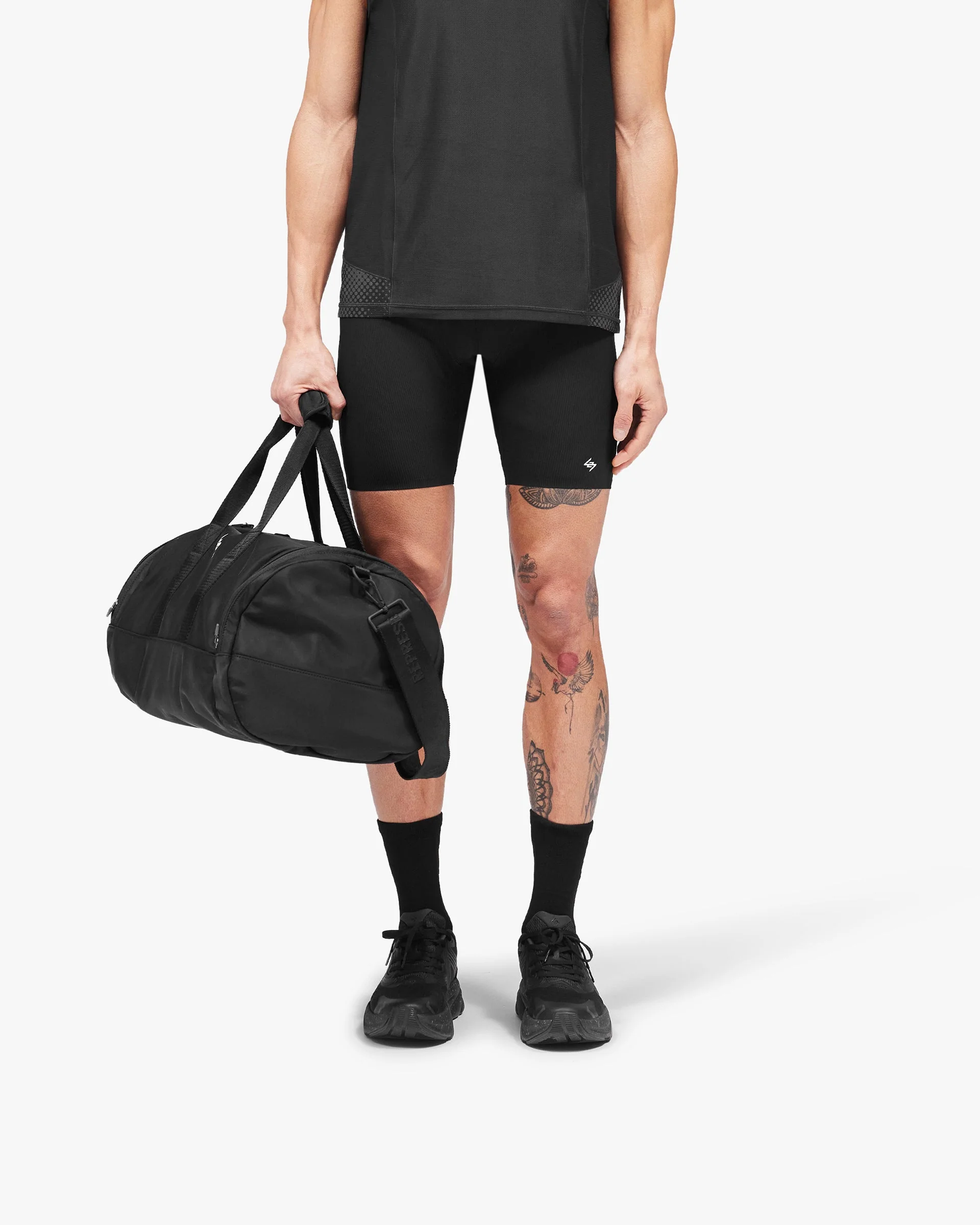 247 Duffle Gym Bag - Jet Black - Image 6