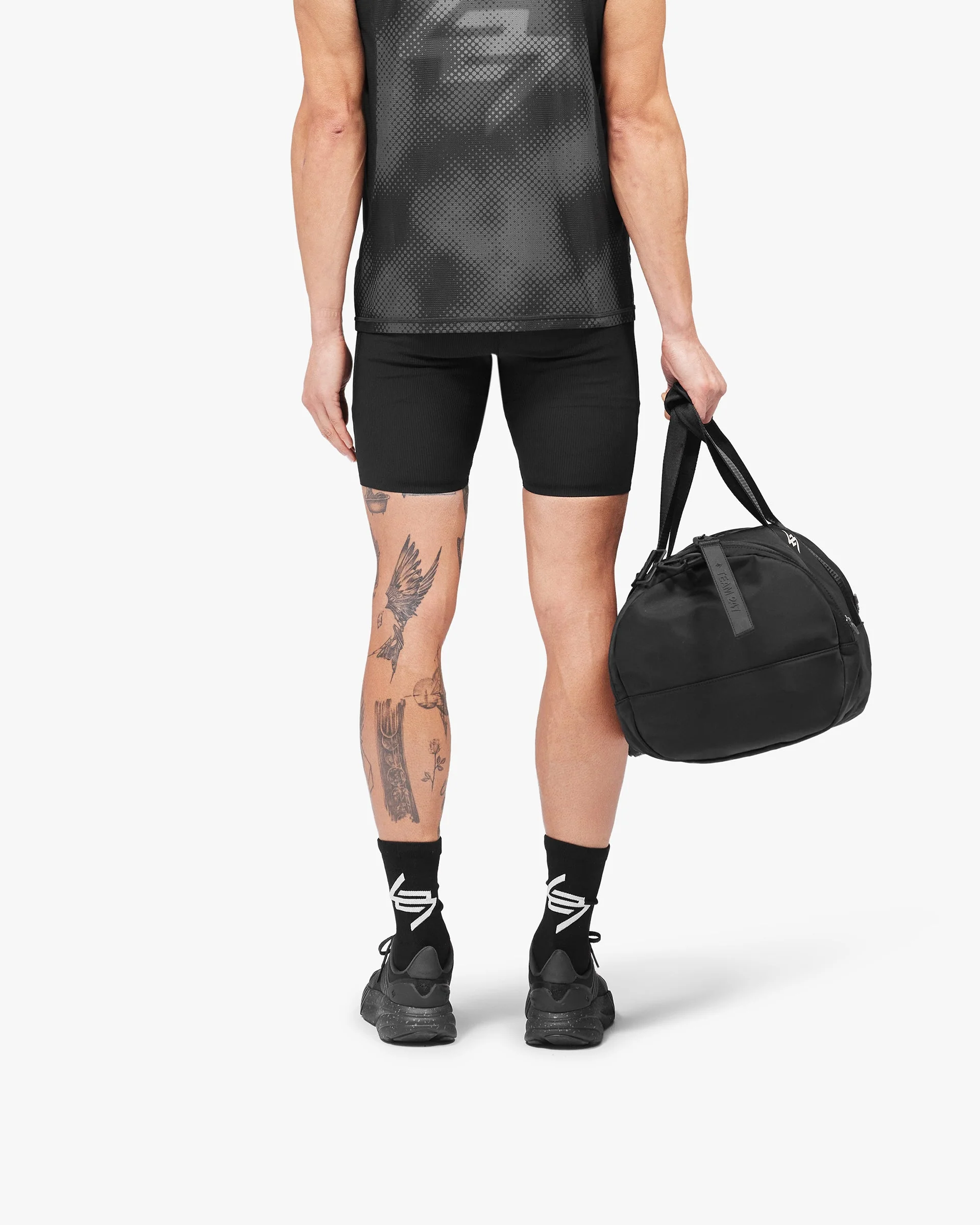 247 Duffle Gym Bag - Jet Black - Image 8