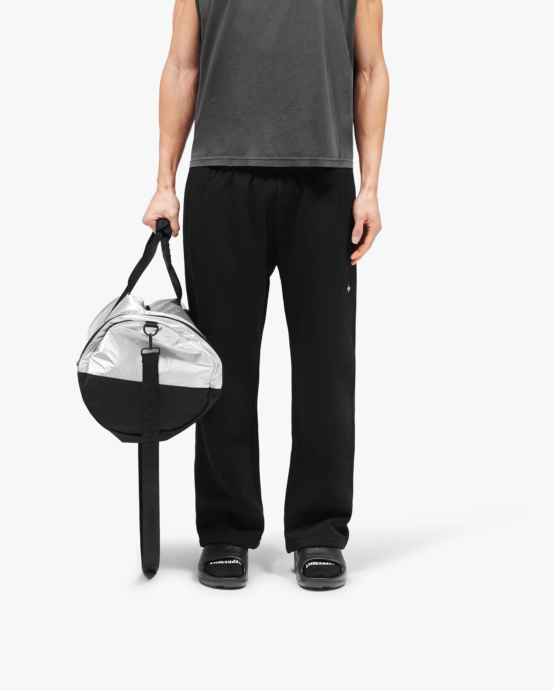 247 Duffle Gym Bag - Silver - Image 6