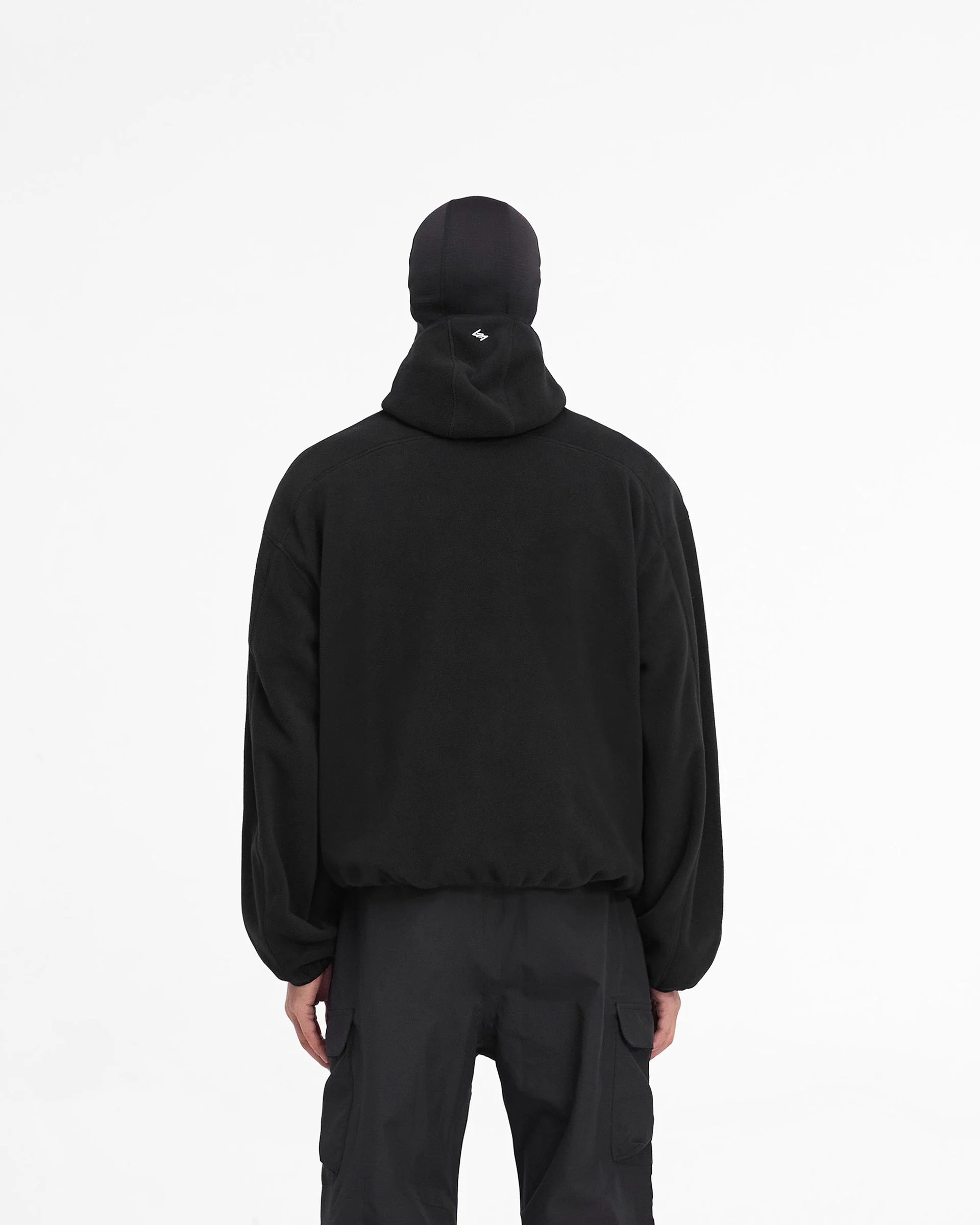 247 Fleece Hoodie - Black - Image 5
