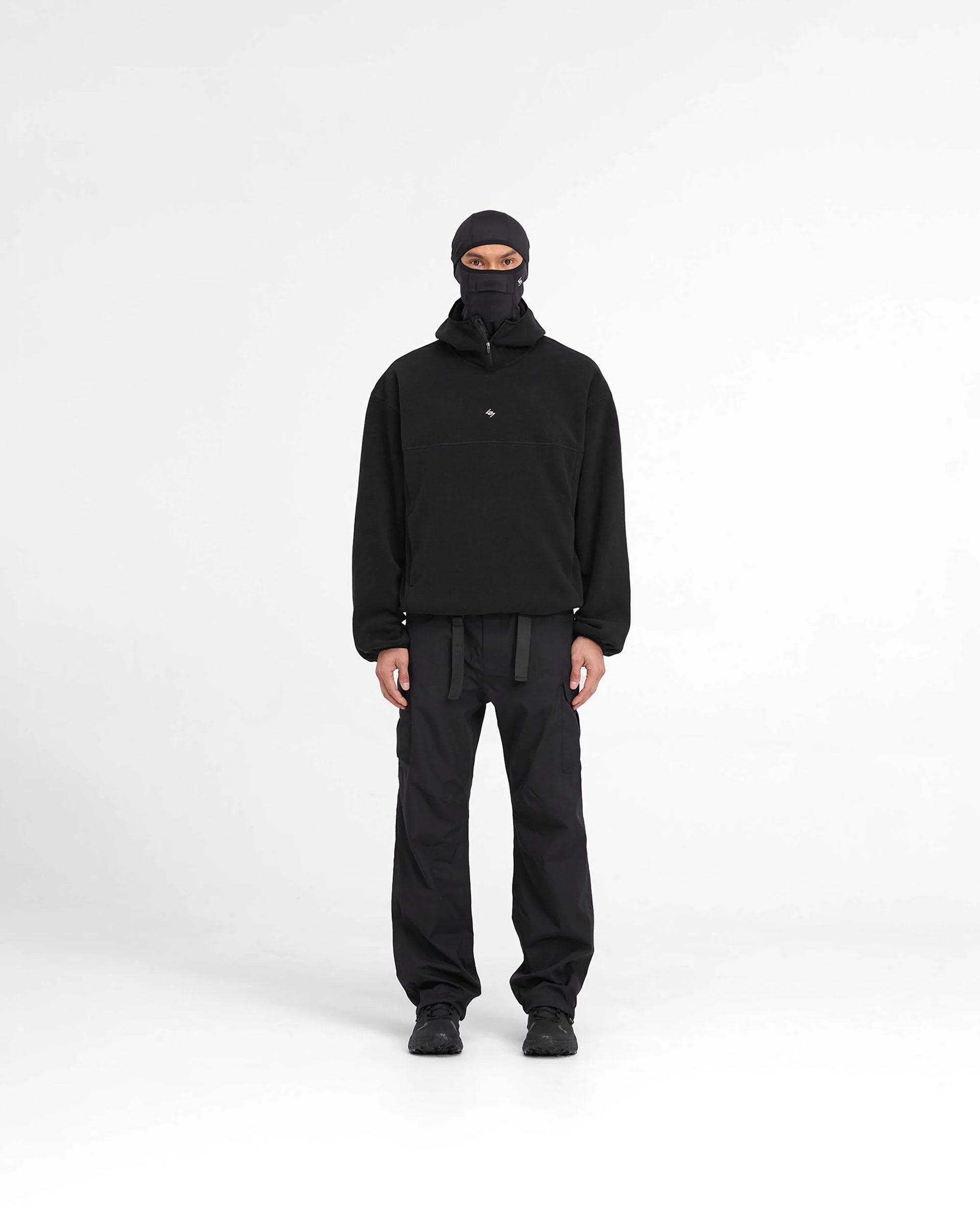 247 Fleece Hoodie - Black - Image 6