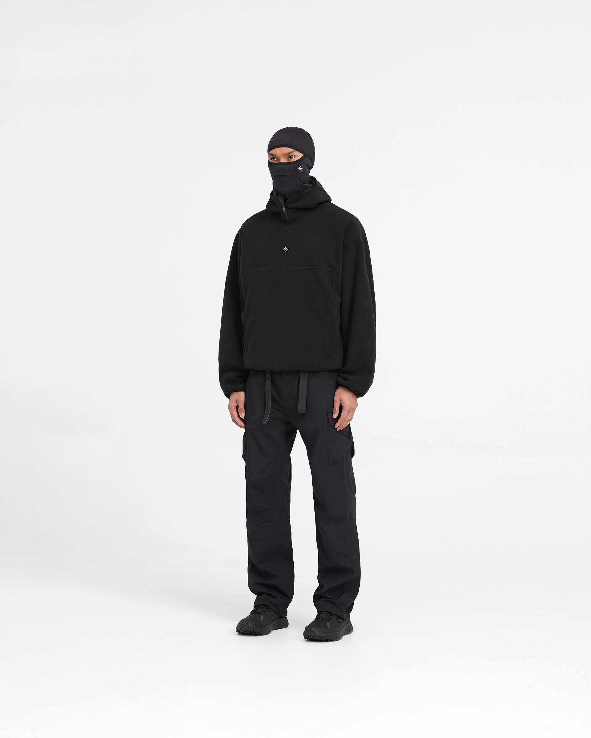 247 Fleece Hoodie - Black - Image 7