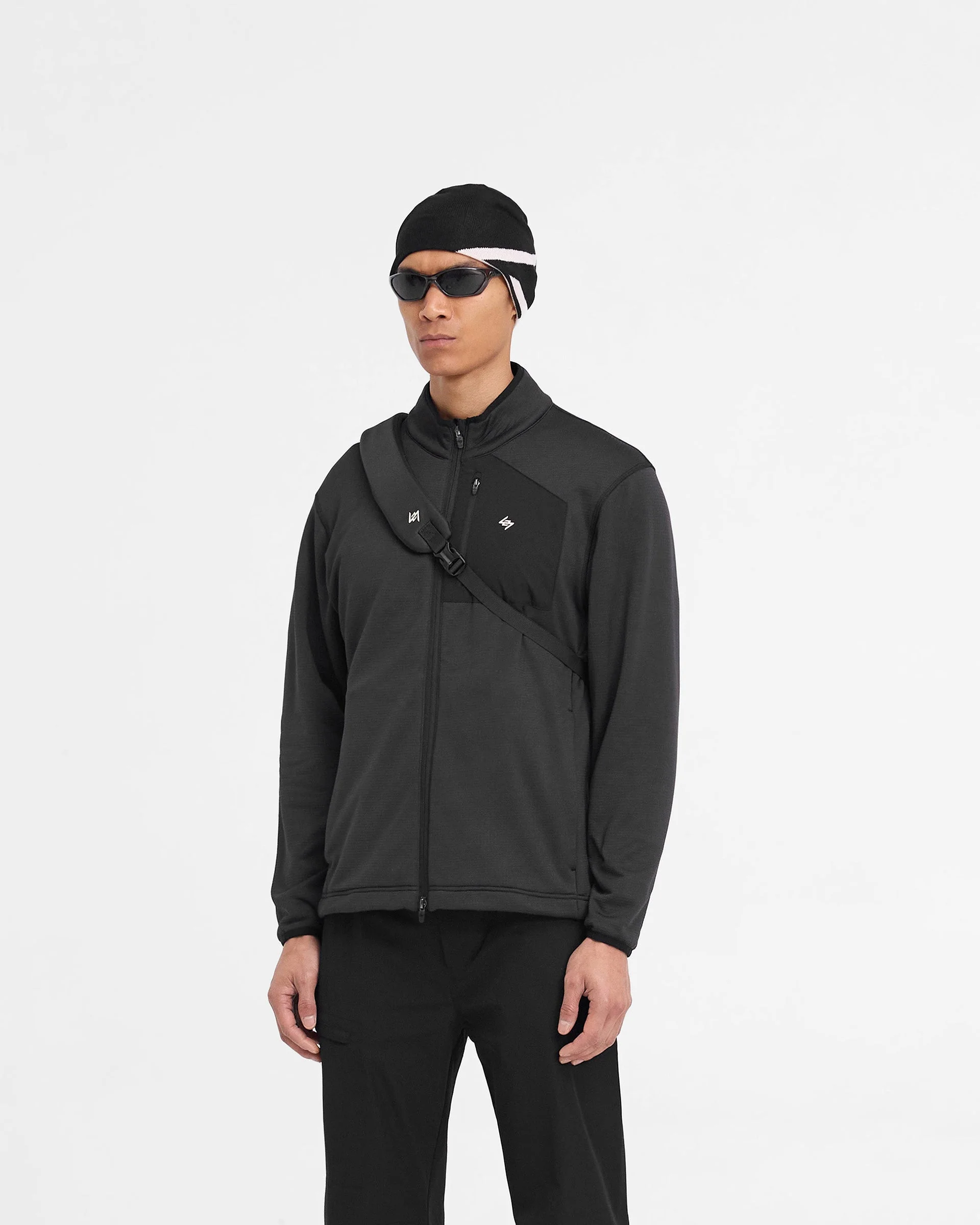 247 Full Zip Fleece - Black - Image 2