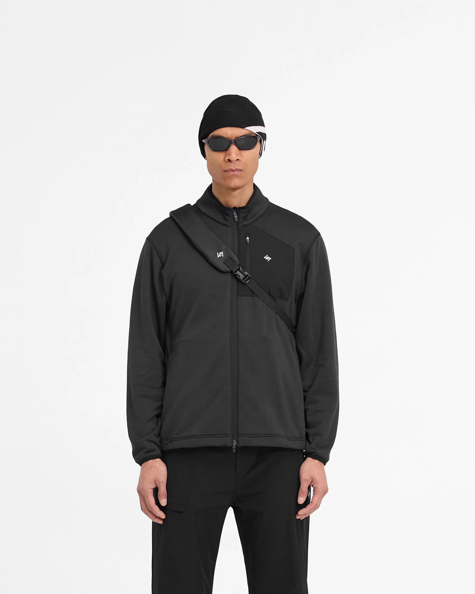 247 Full Zip Fleece - Black - Image 3