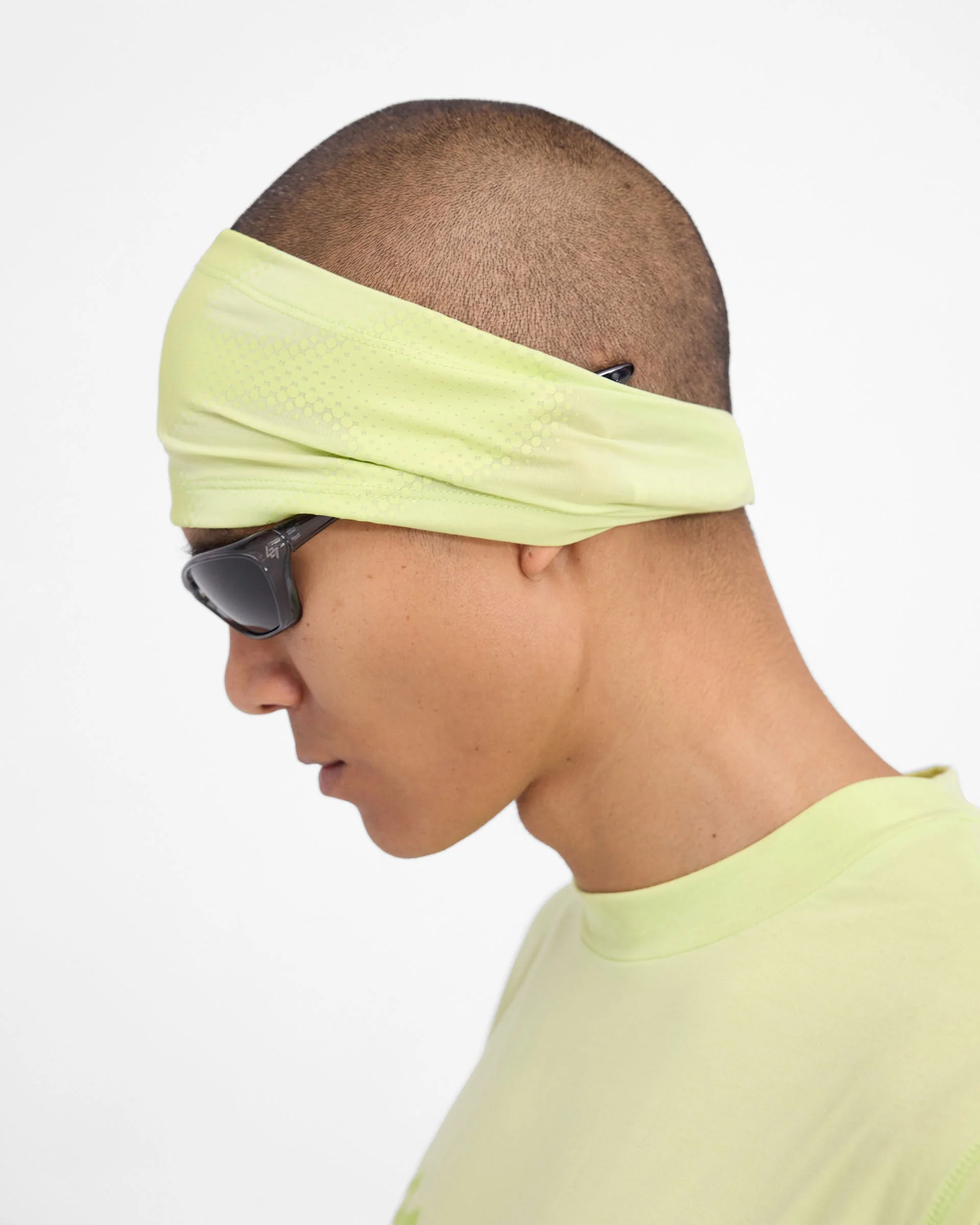 247 Future Terrains Headband - Shadow Lime - Image 3