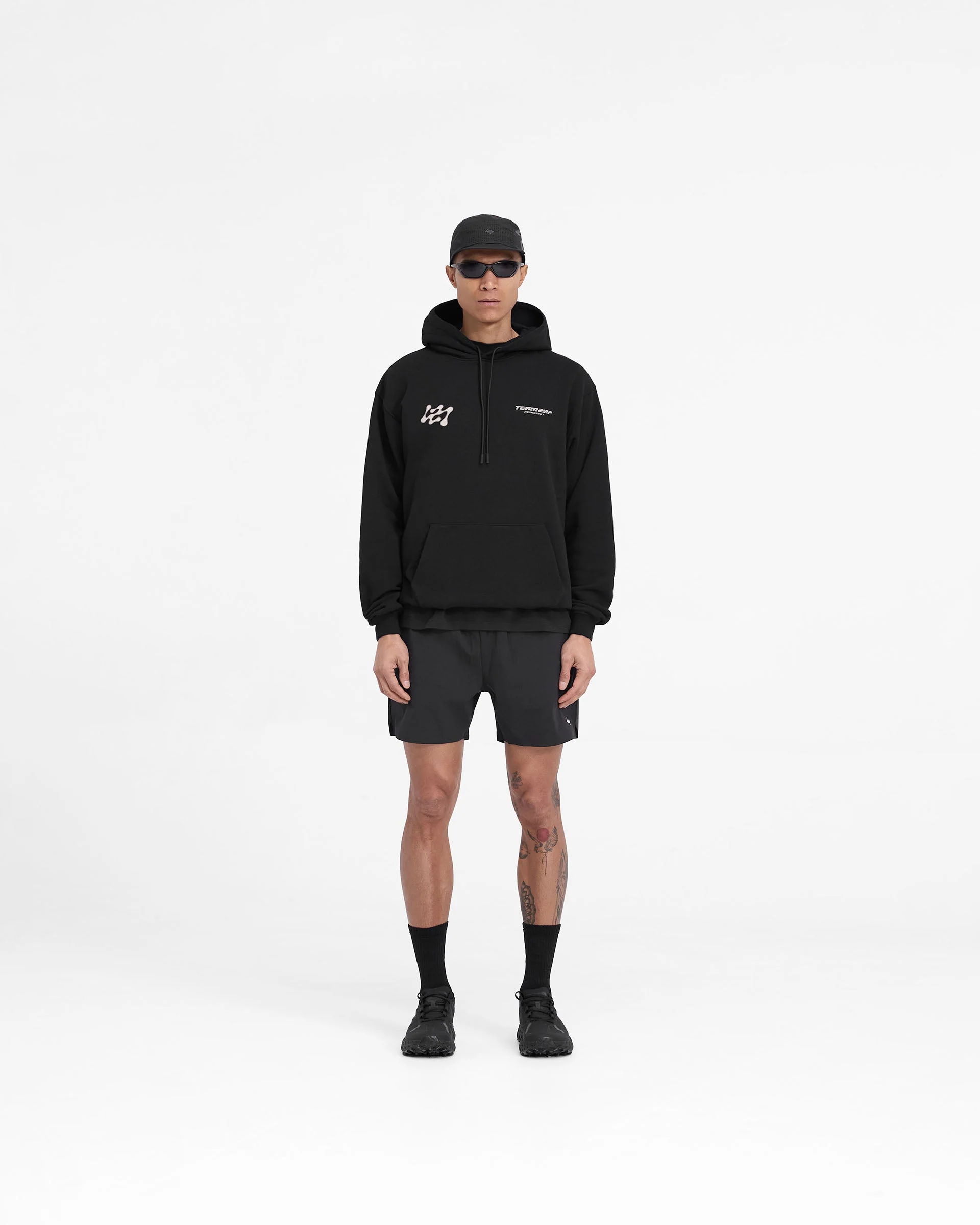 247 Future Terrains Oversized Hoodie - Black - Image 6
