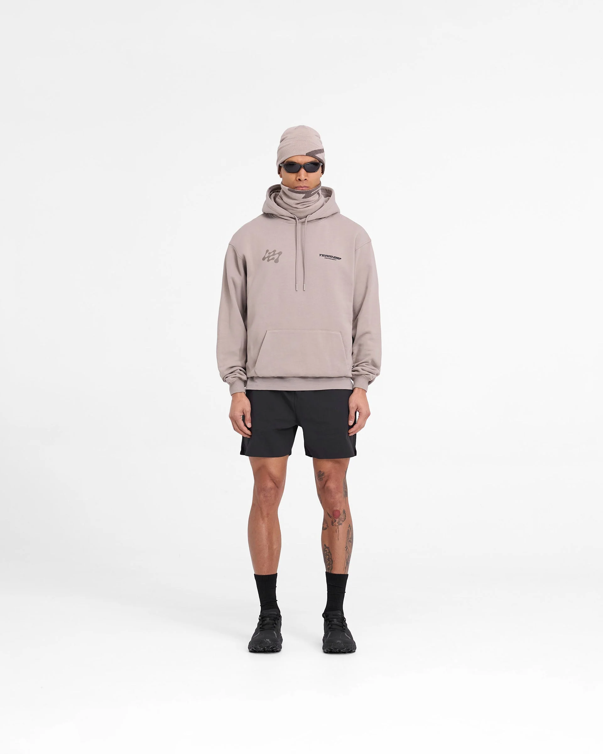 247 Future Terrains Oversized Hoodie - Moonrock - Image 6