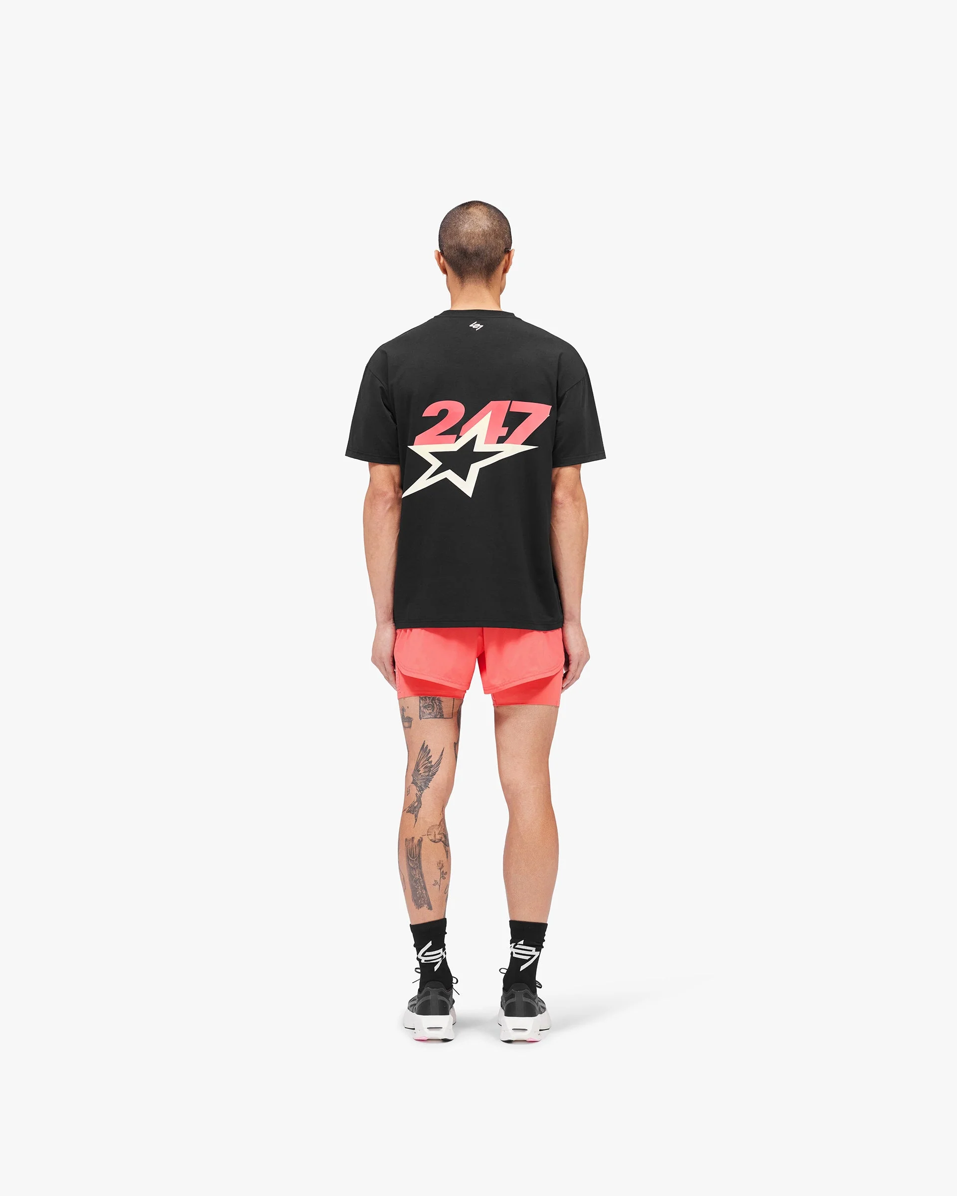247 Hybrid 2-In-1 Short - Racing Red - Image 7